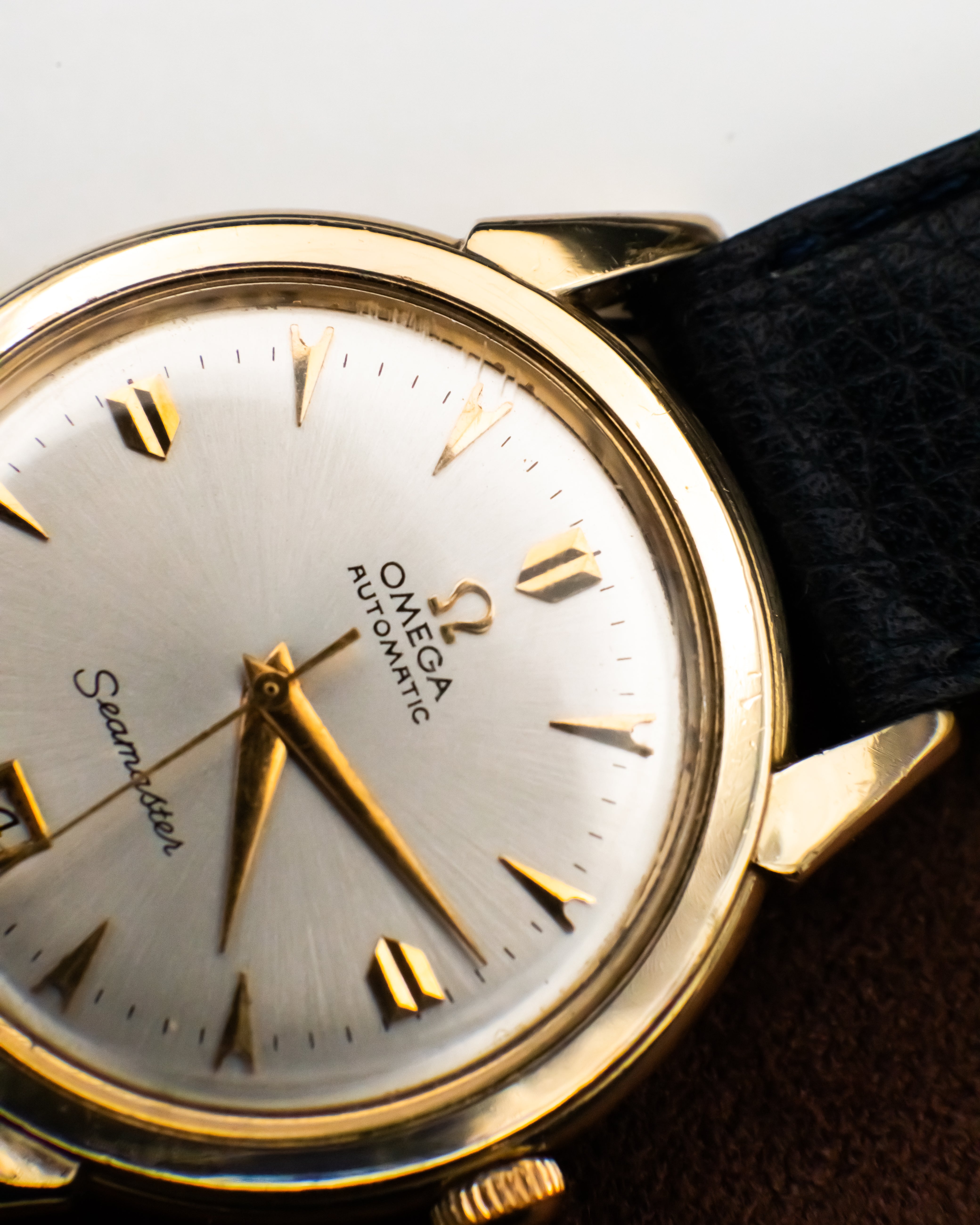 Omega E-14509 Seamaster 14K GF - Champagne Dial