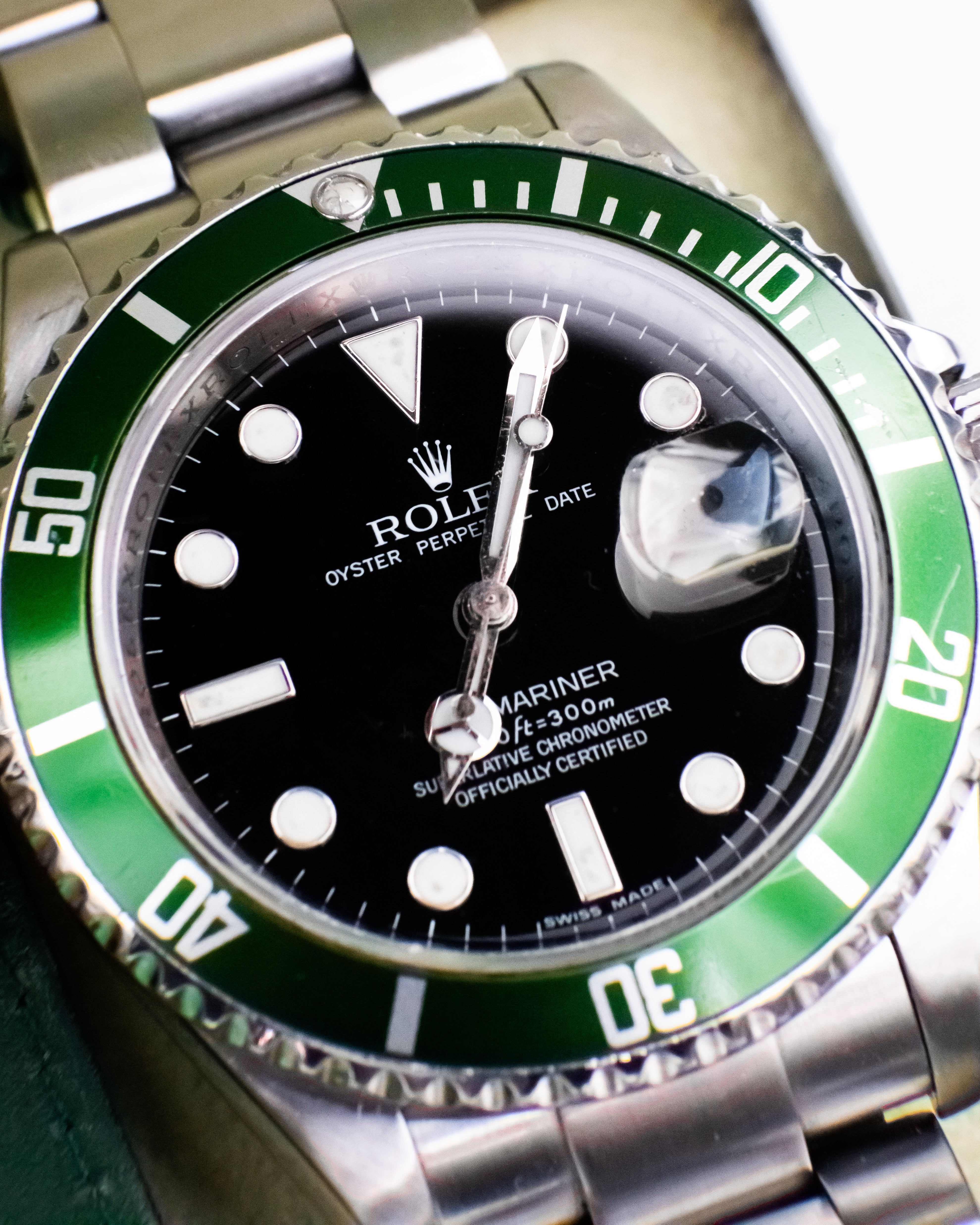 Rolex 16610LV SUBMARINER - black maxi dial