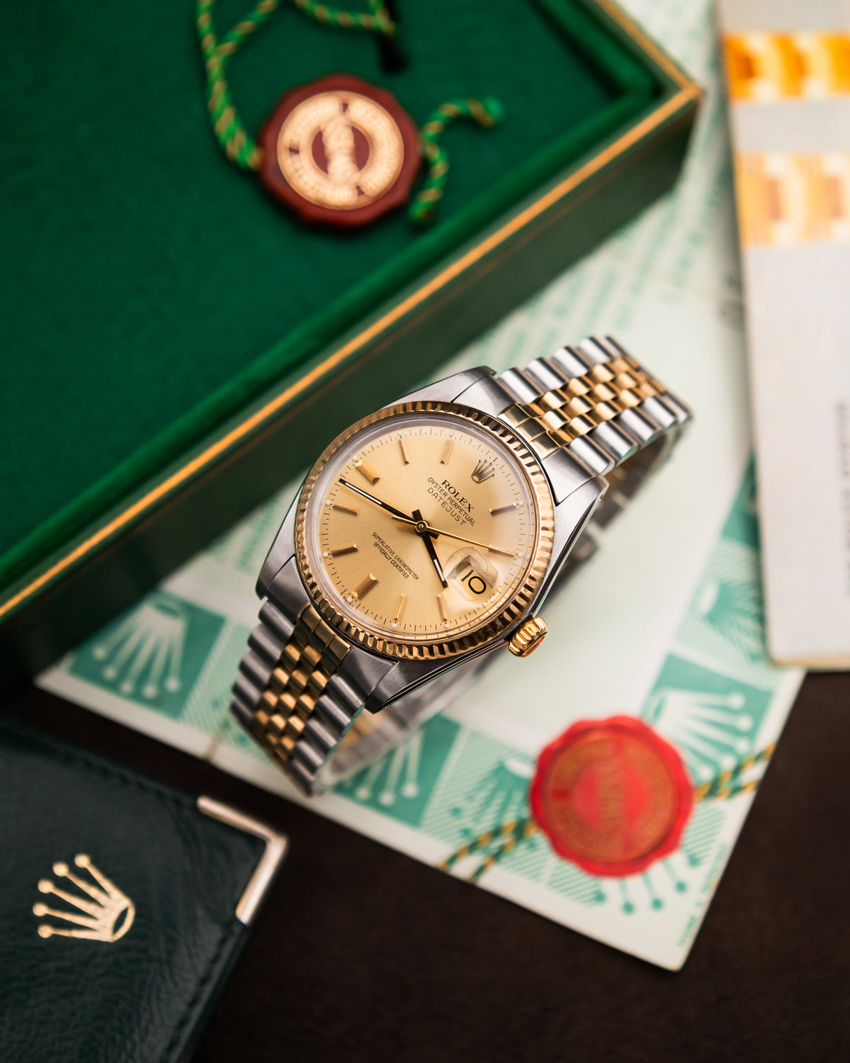 Rolex 16013 Perpetual Datejust - Champagne dial