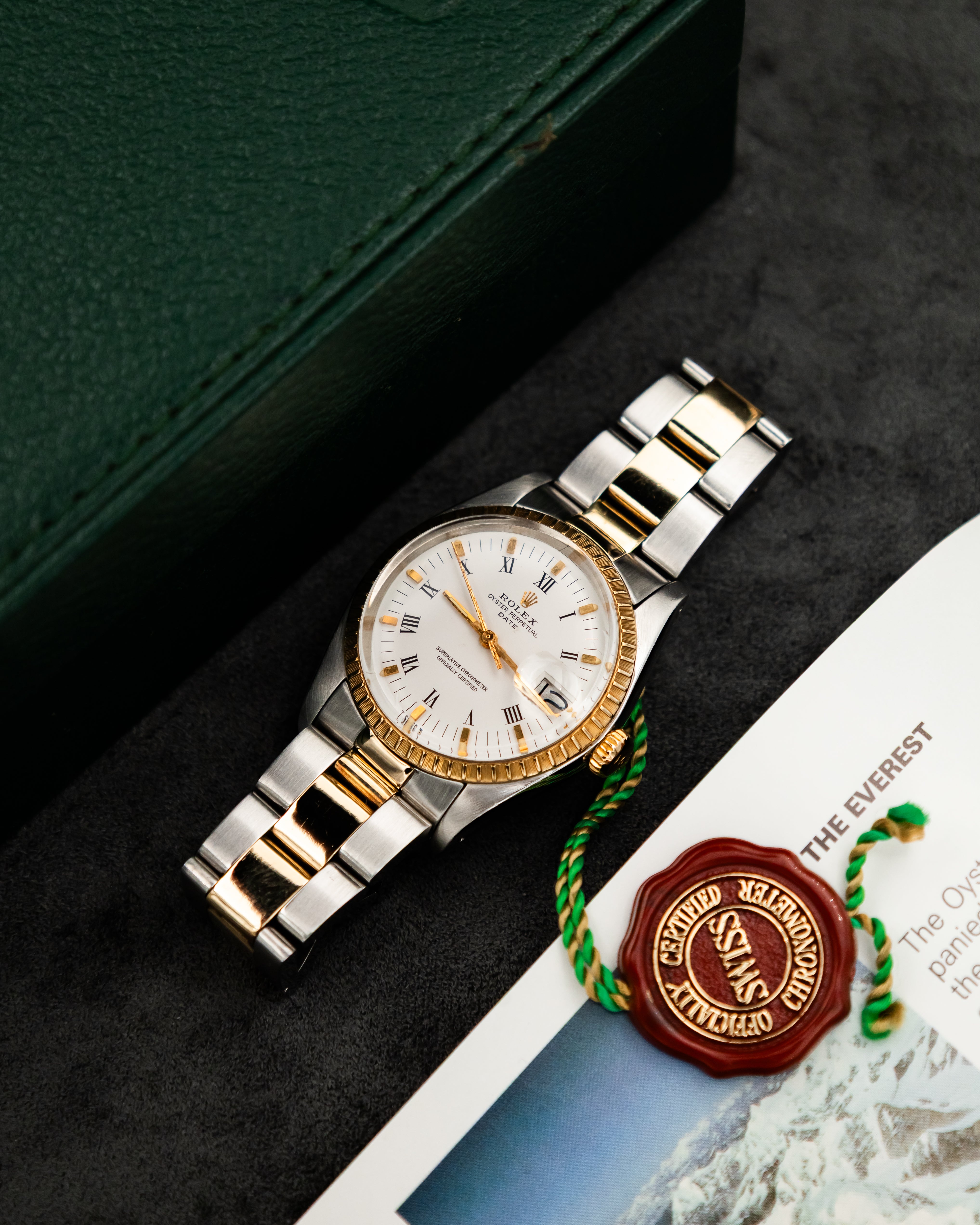 Rolex 1505 Perpetual Date - Roman Dial