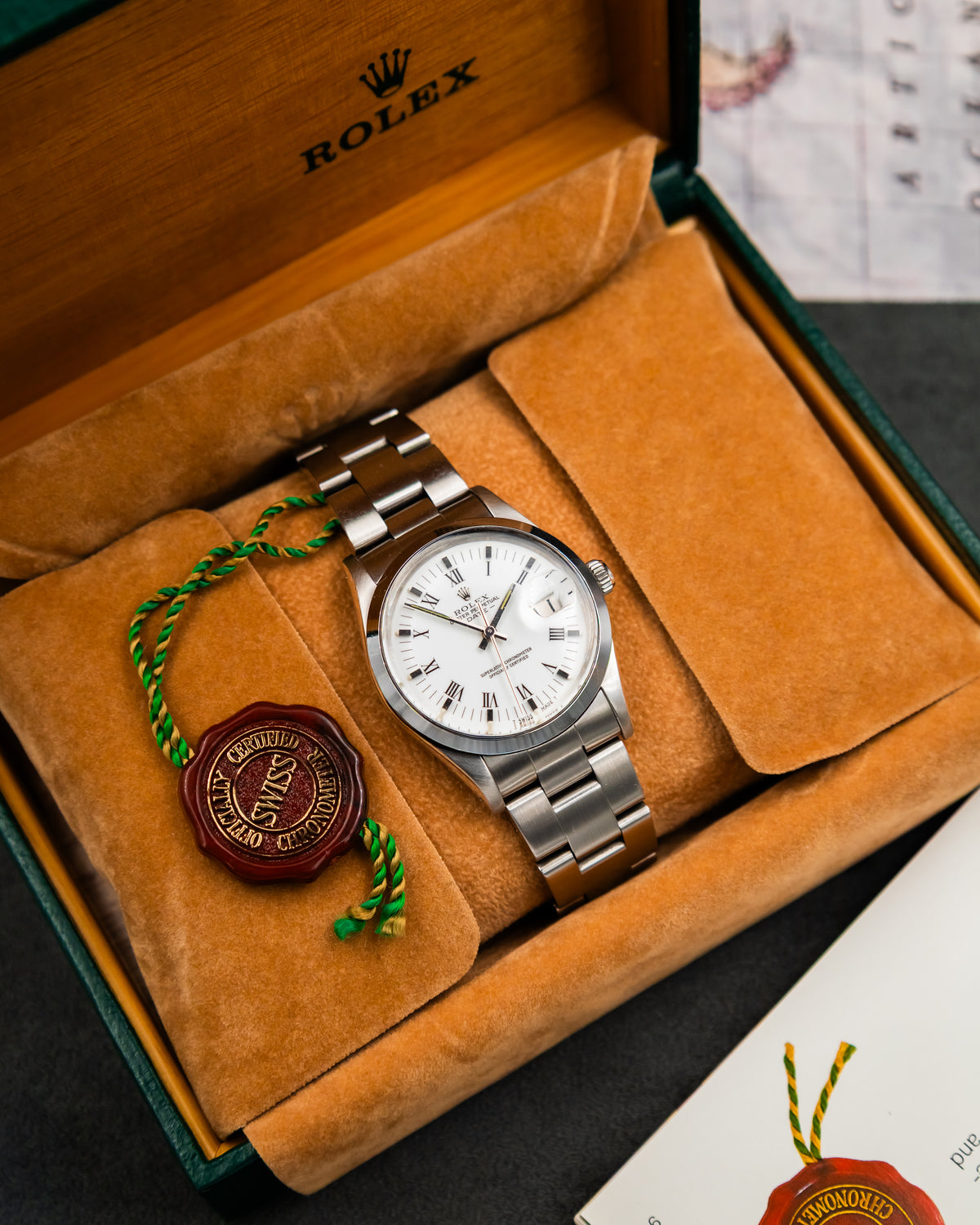 Rolex 15000 Perpetual Date - Roman Dial