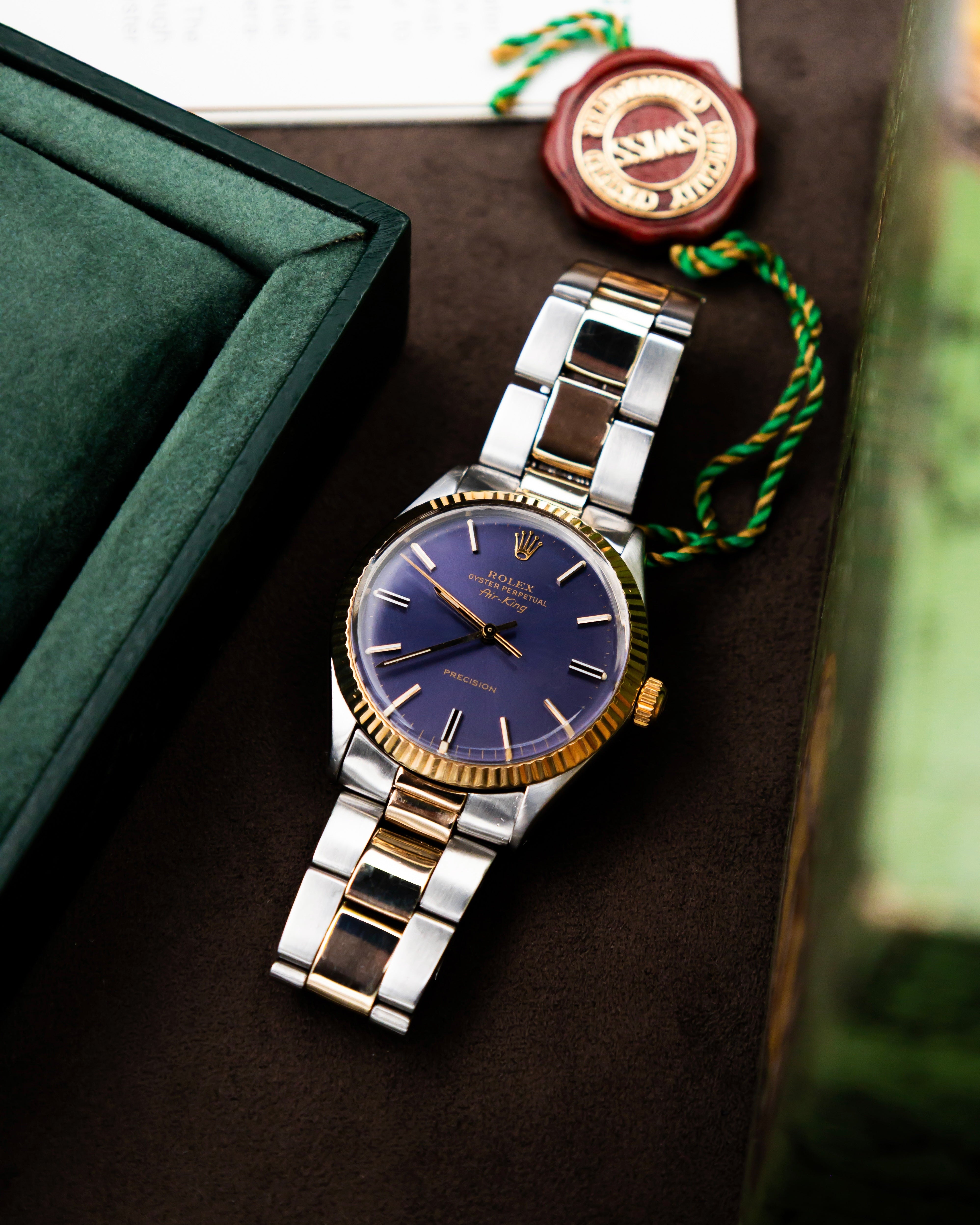 Rolex 5500 Air-King - Blue Dial