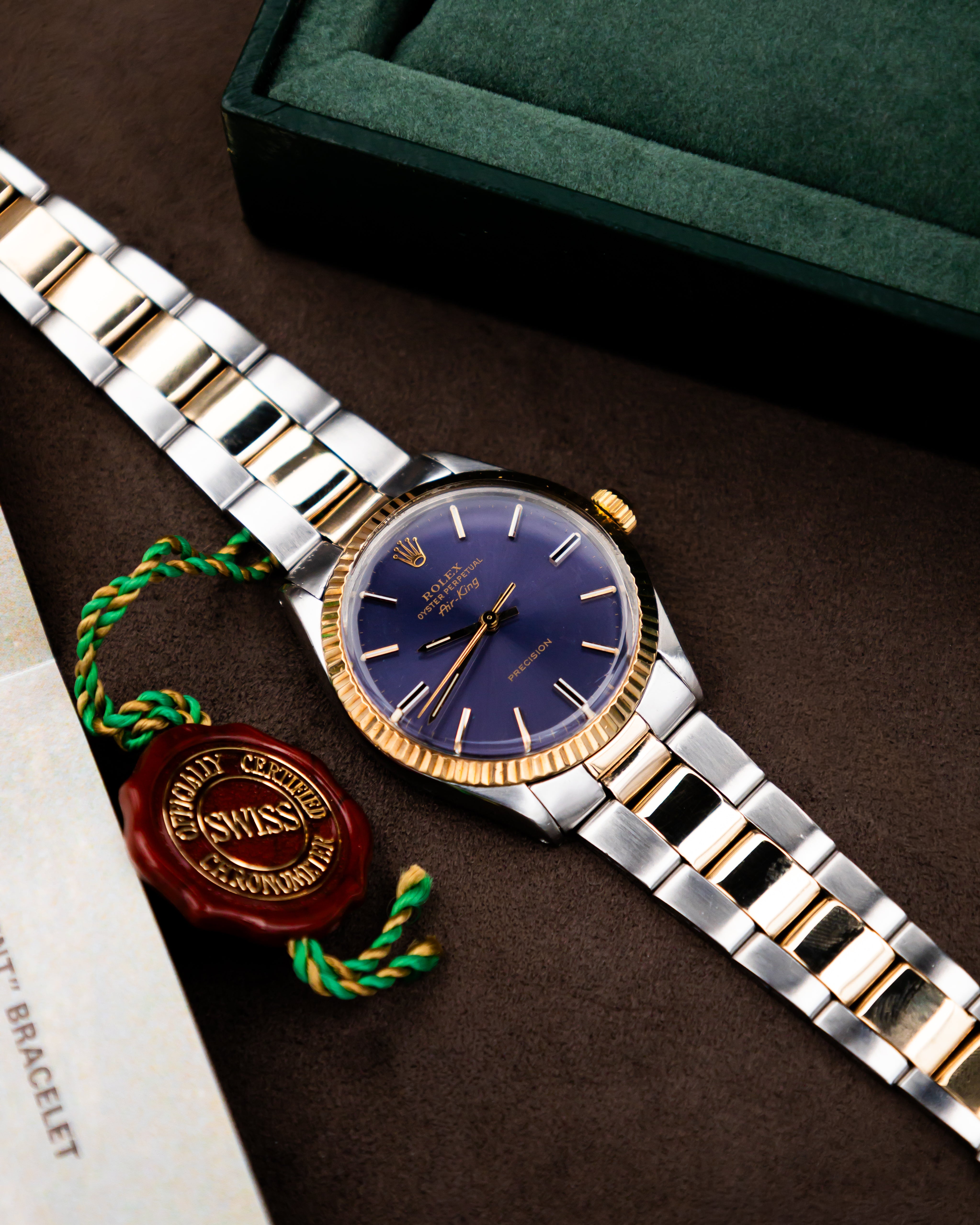 Rolex 5500 Air-King - Blue Dial