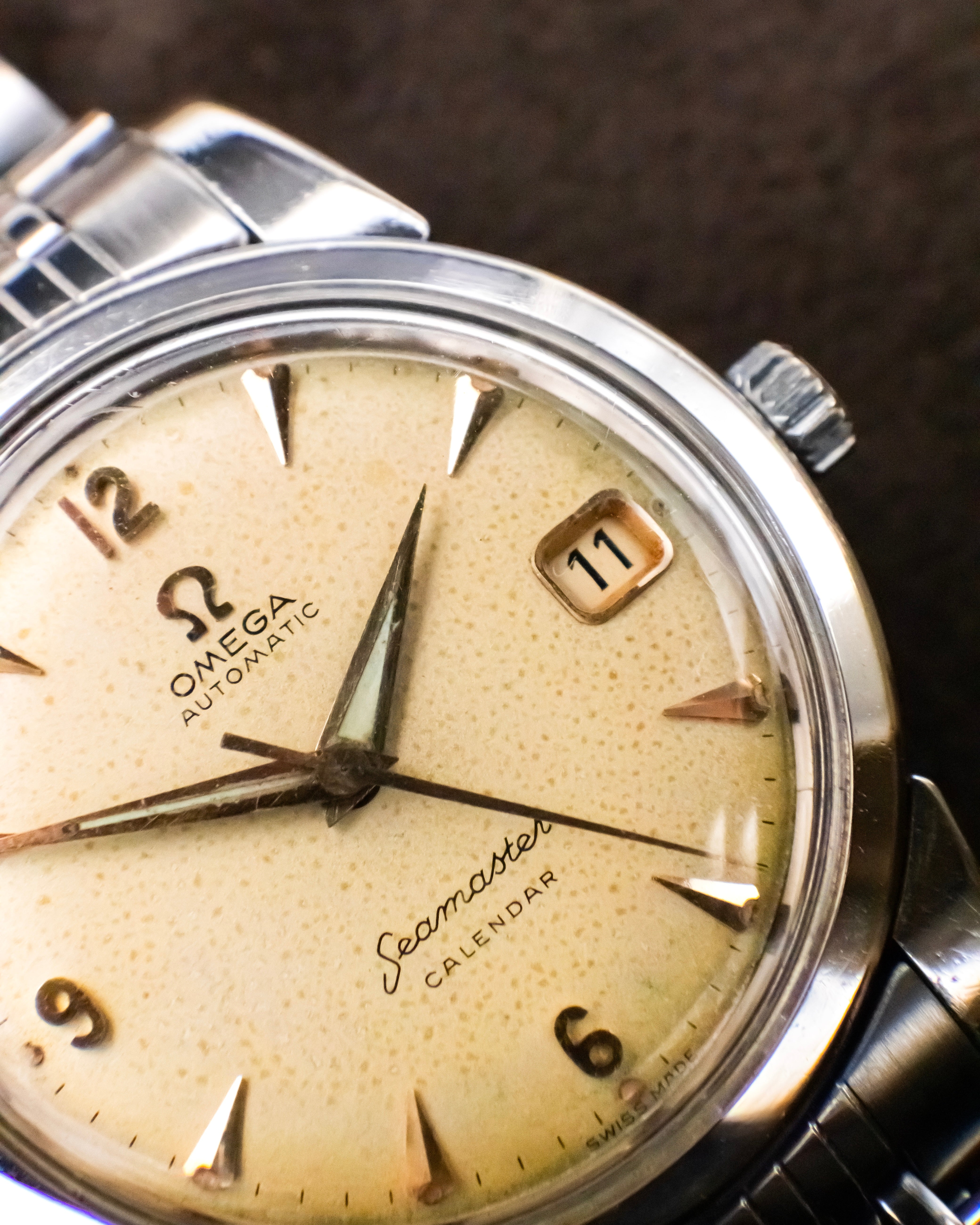 Omega 2849-10SC Seamaster Calendar - Ivory dial