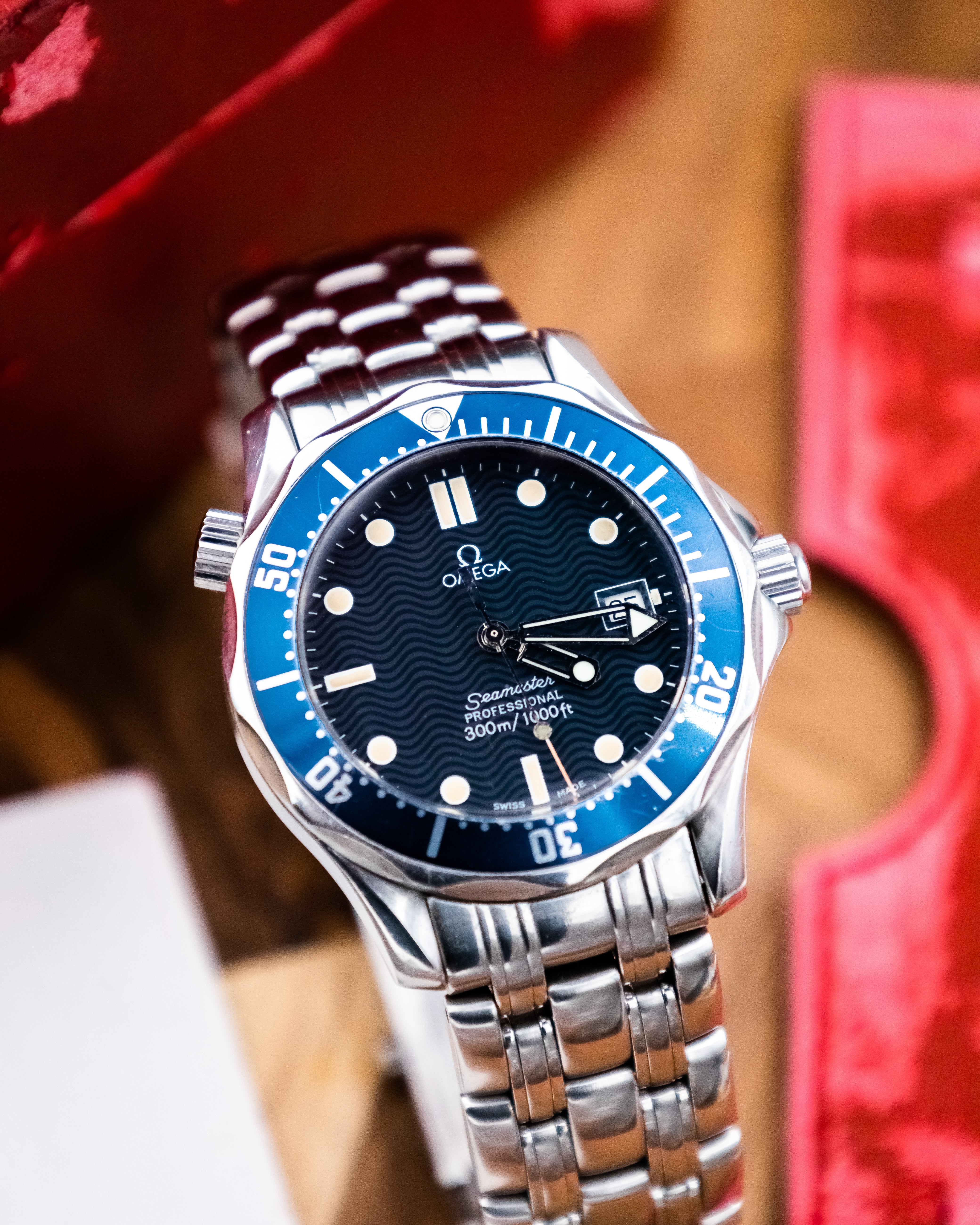 Omega 2561.80 Seamaster 300M - blue dial