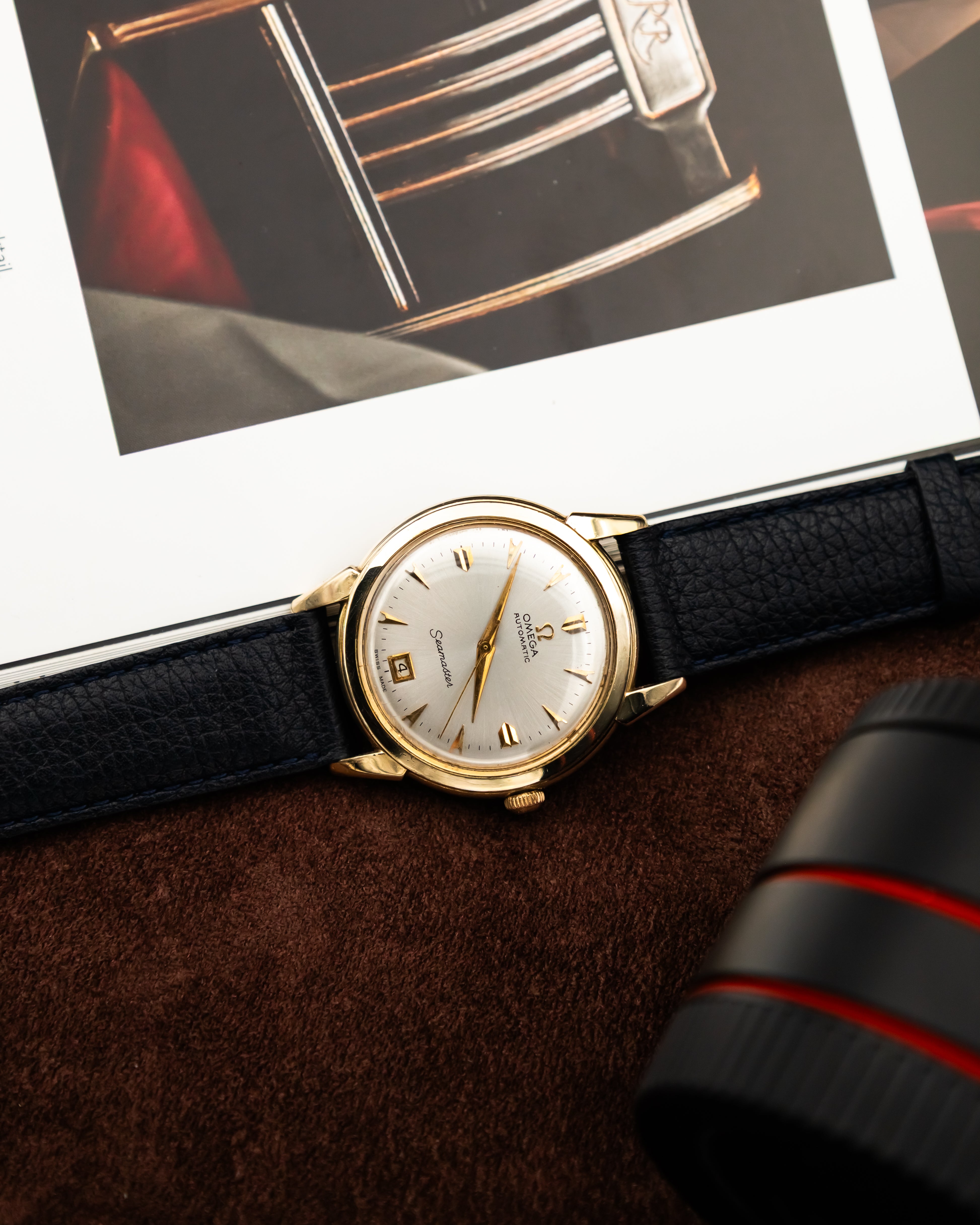 Omega E-14509 Seamaster 14K GF - Champagne Dial