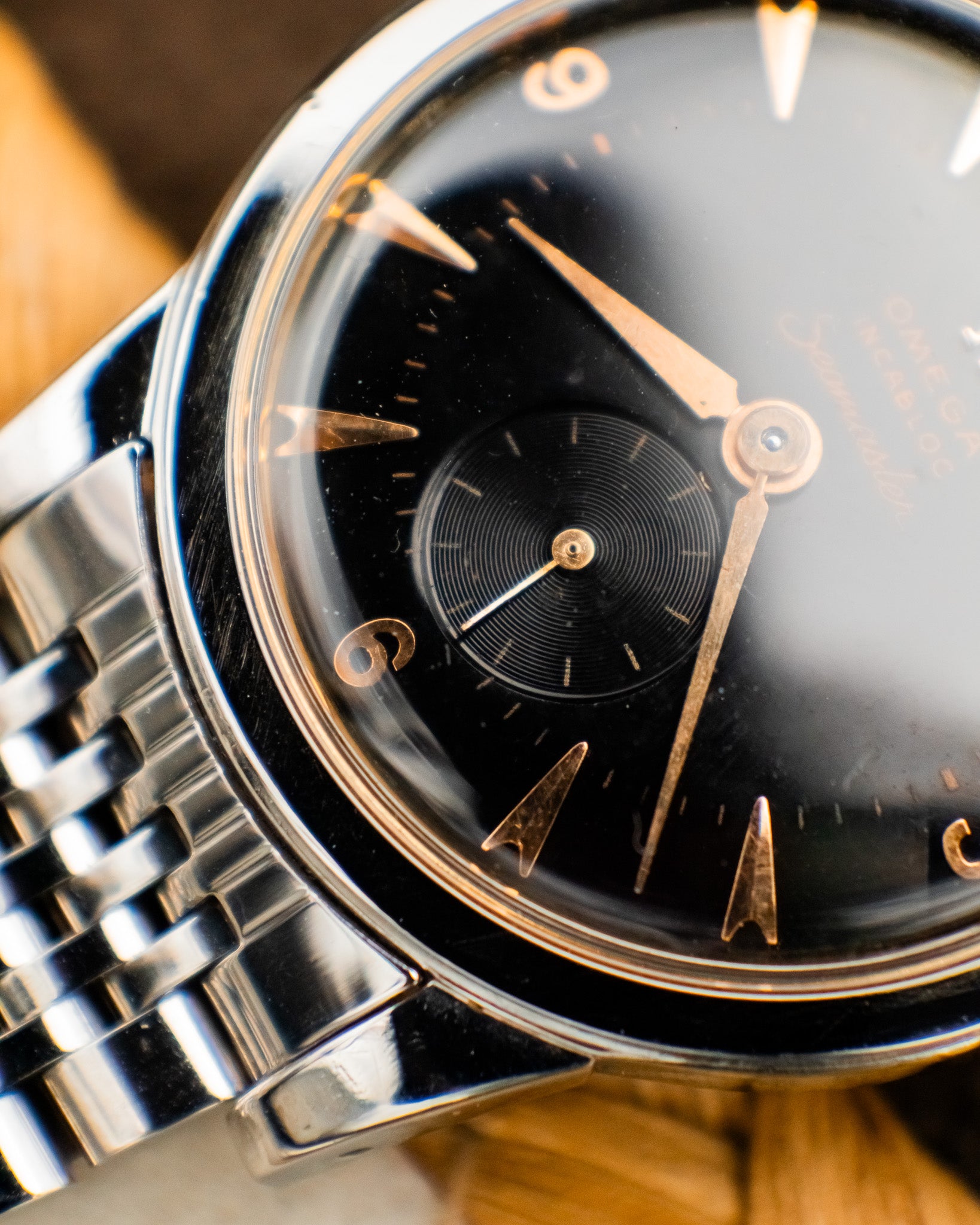 Omega 2657-1 Seamaster Bumper - Black Dial