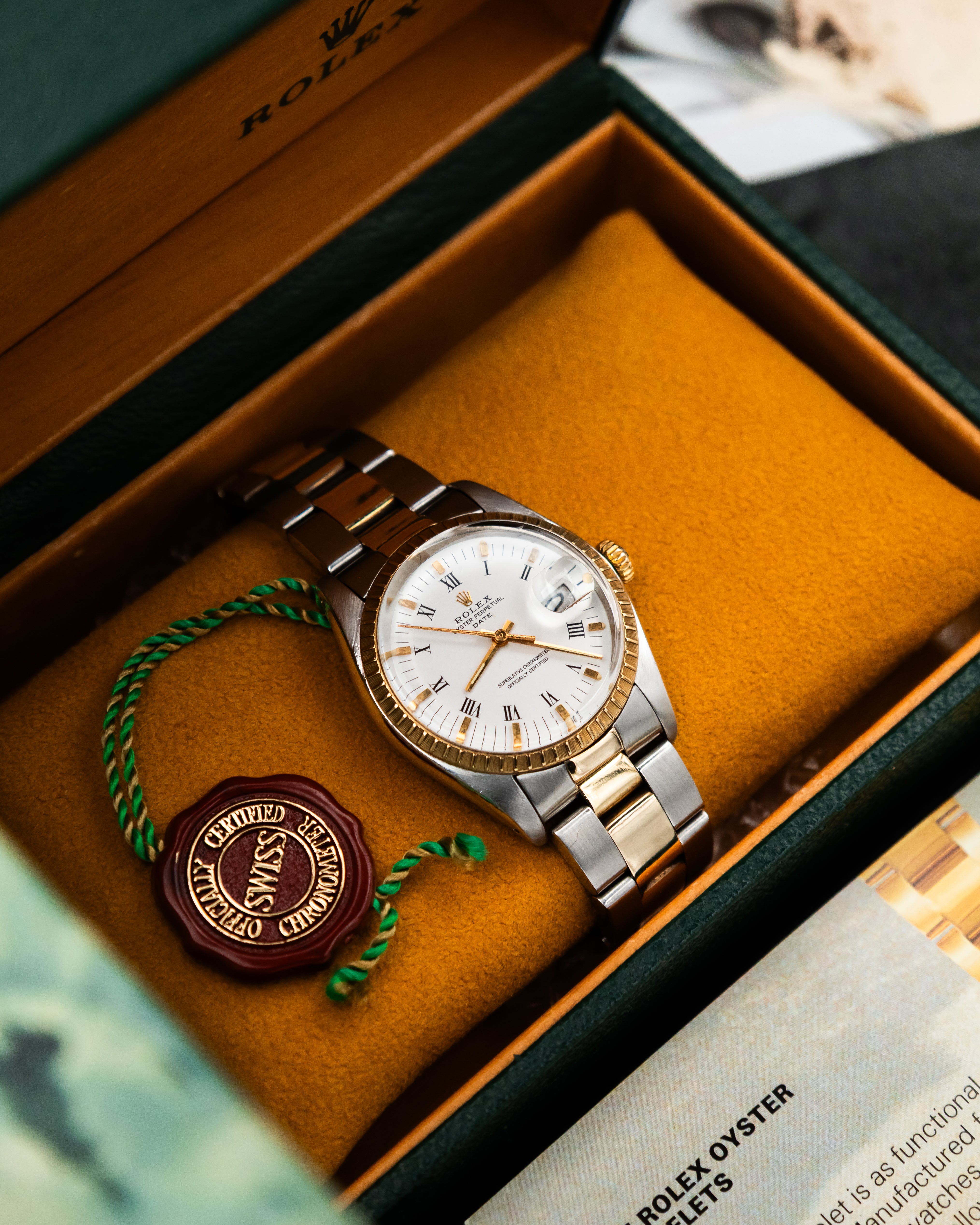 Rolex 1505 Perpetual Date - Roman Dial