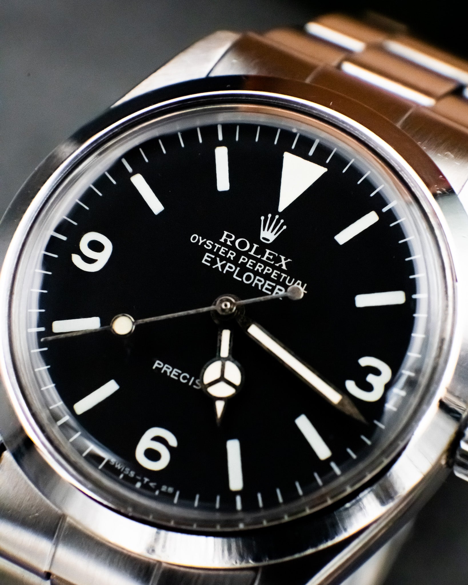 Rolex 5500 Explorer - Black dial