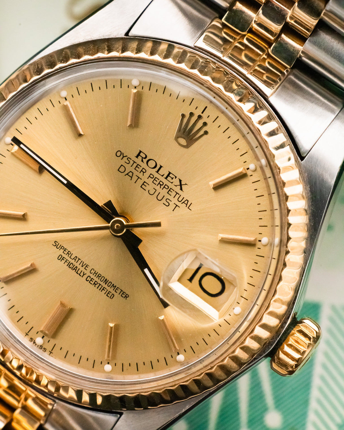 Rolex 16013 Perpetual Datejust - Champagne dial