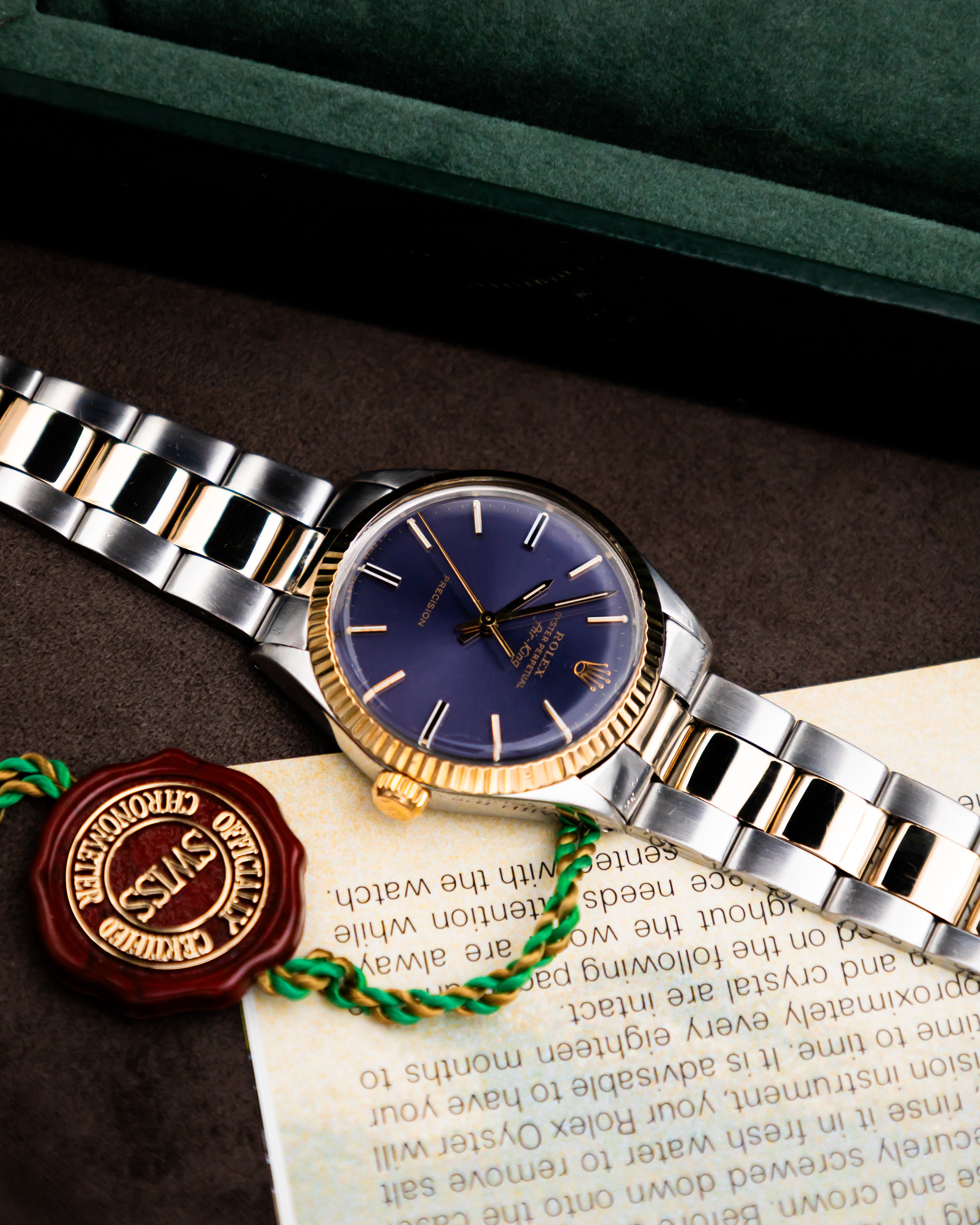 Rolex 5500 Air-King - Blue Dial