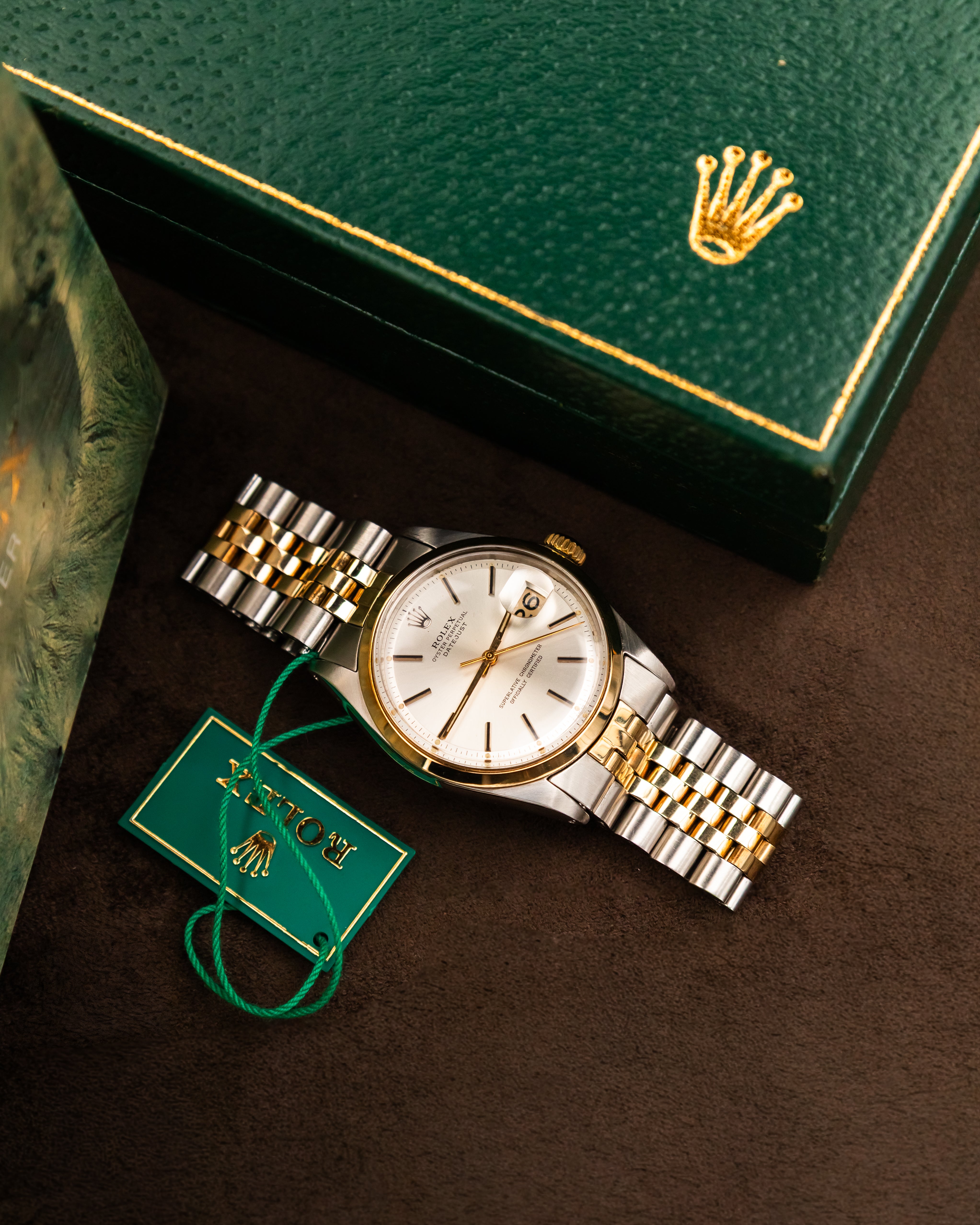 Rolex 1600 Datejust Two-Tone - White Dial