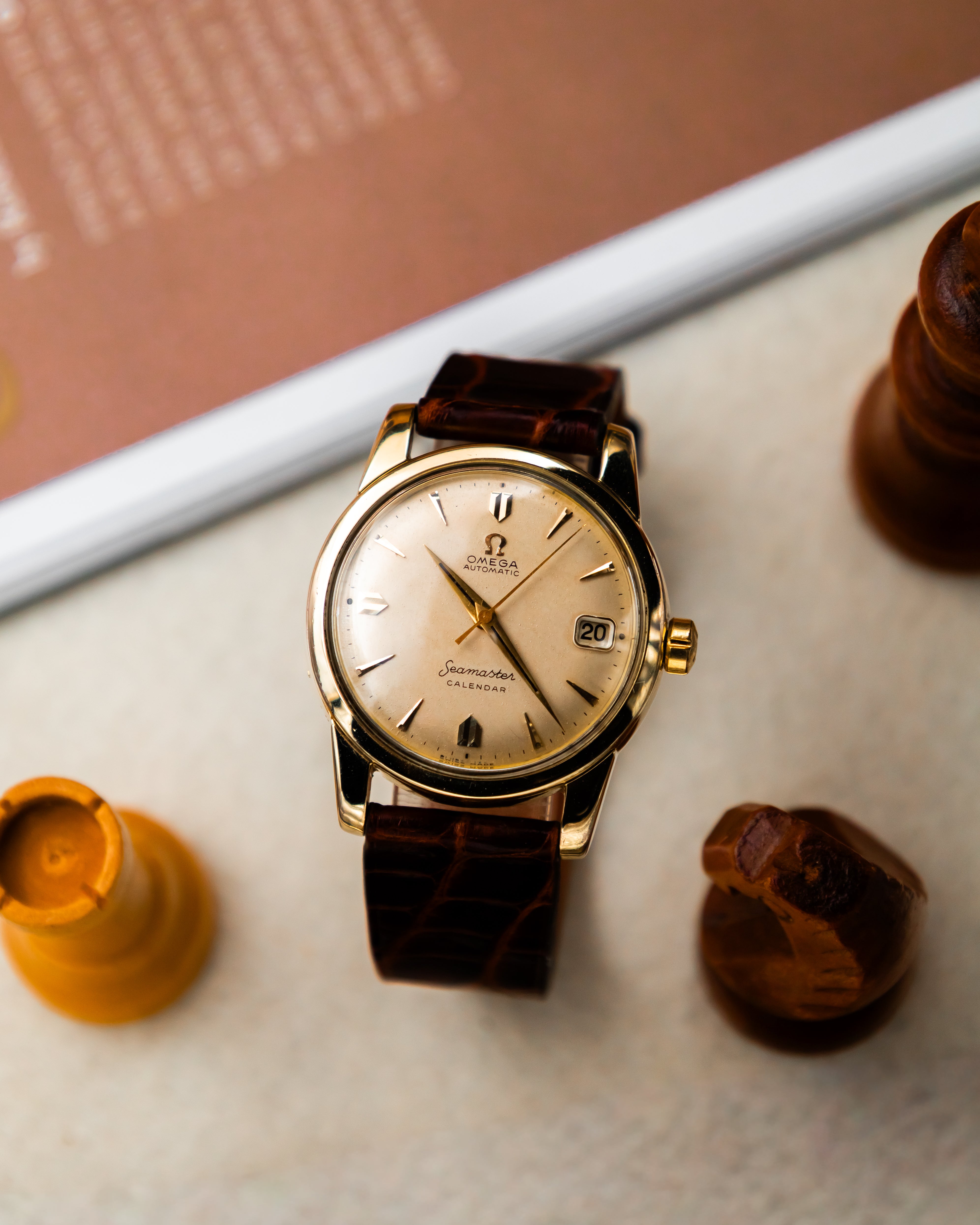 Omega Seamaster Calendar 2849-2 SC - Beige Dial