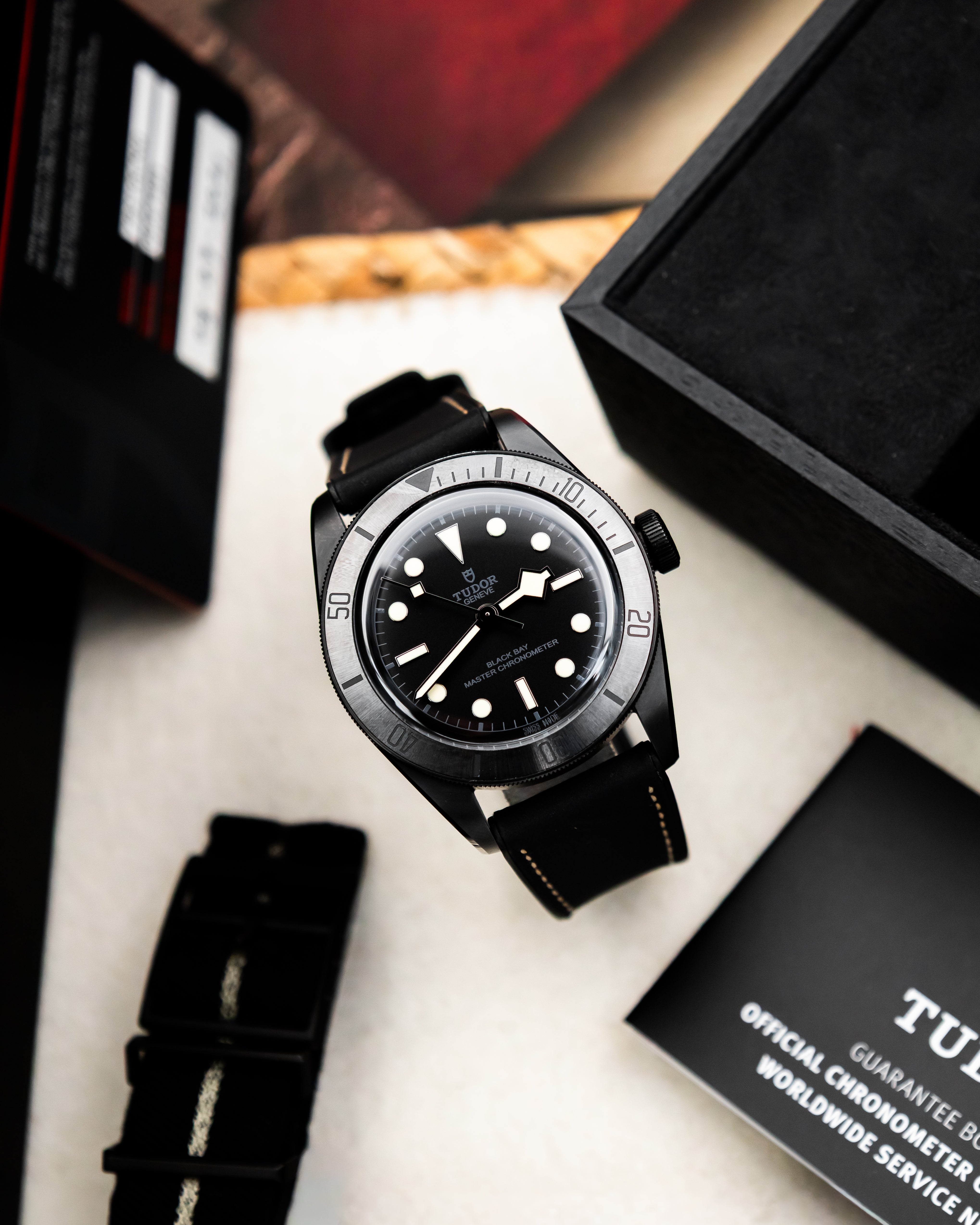 Tudor 79210CNU Black Bay Ceramic - Black Dial