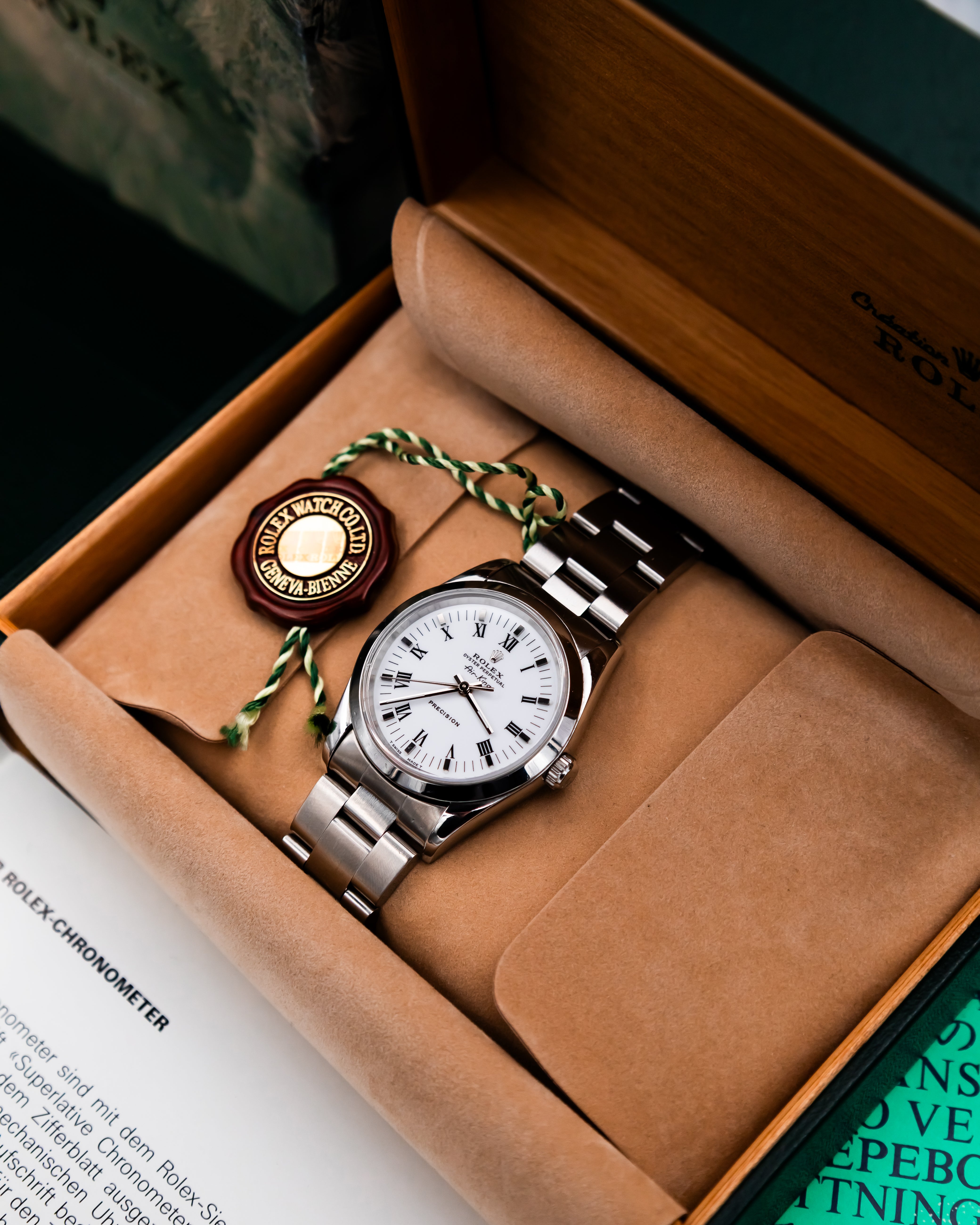 Rolex 14000 Air-king - White dial