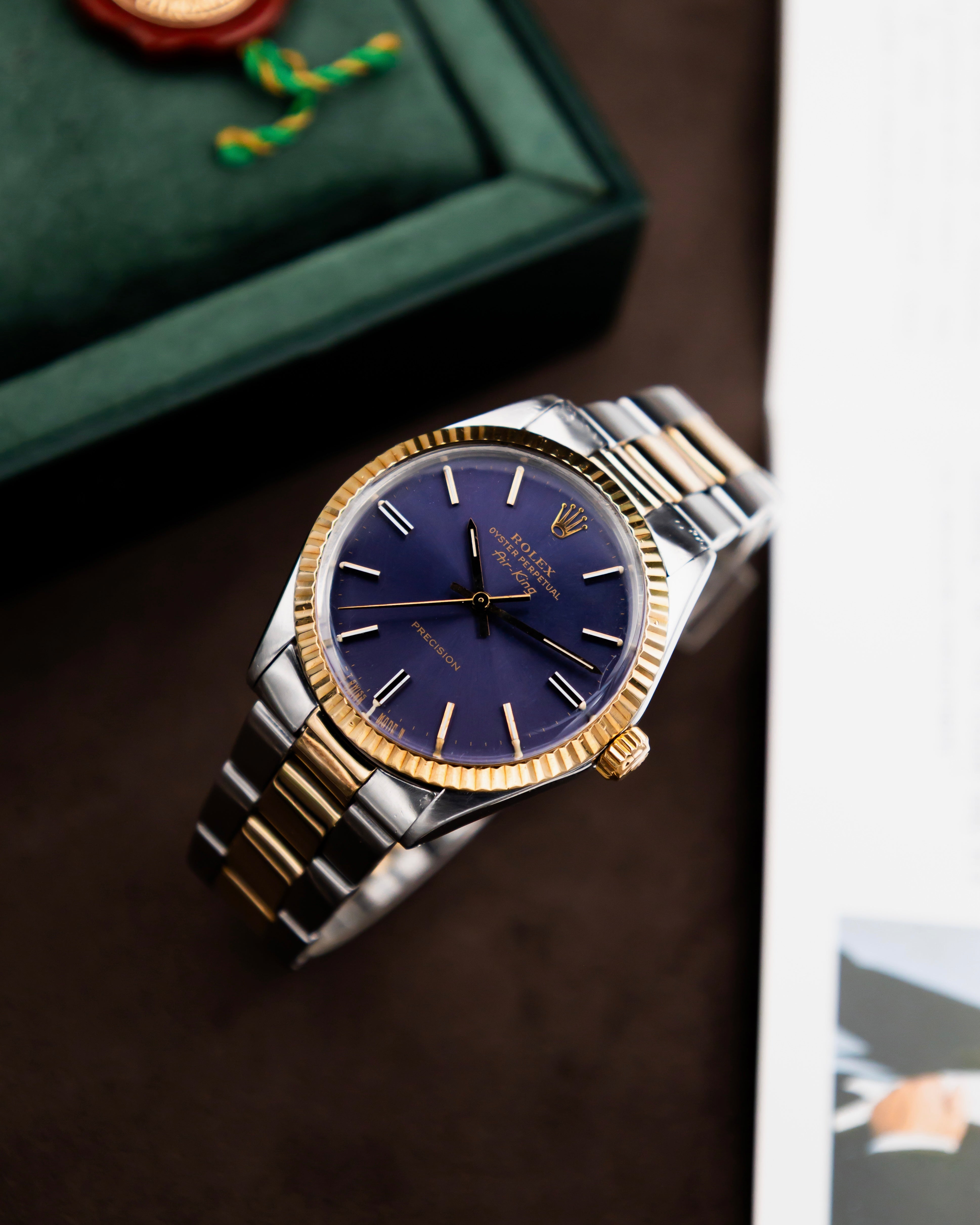 Rolex 5500 Air-King - Blue Dial