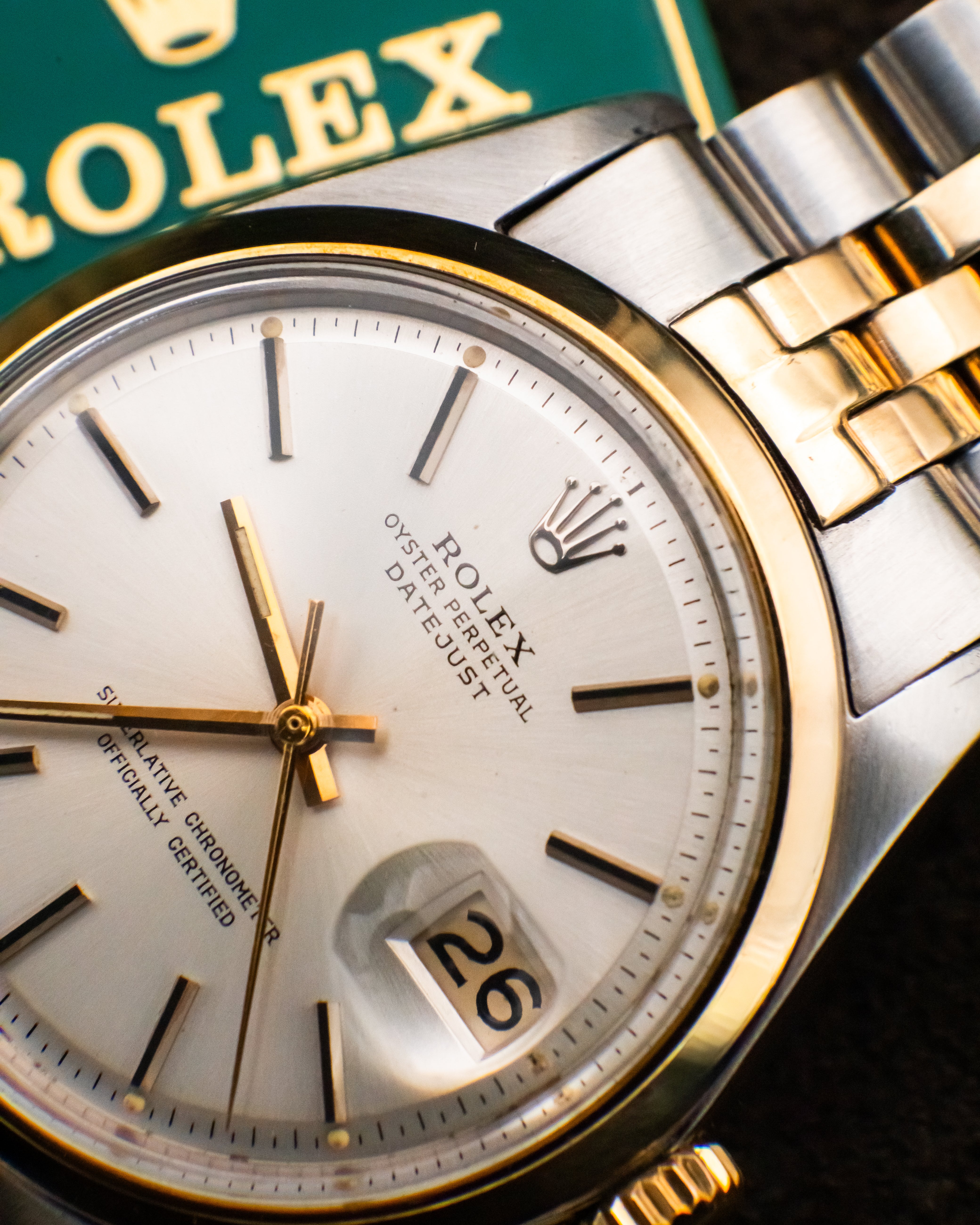 Rolex 1600 Datejust Two-Tone - White Dial
