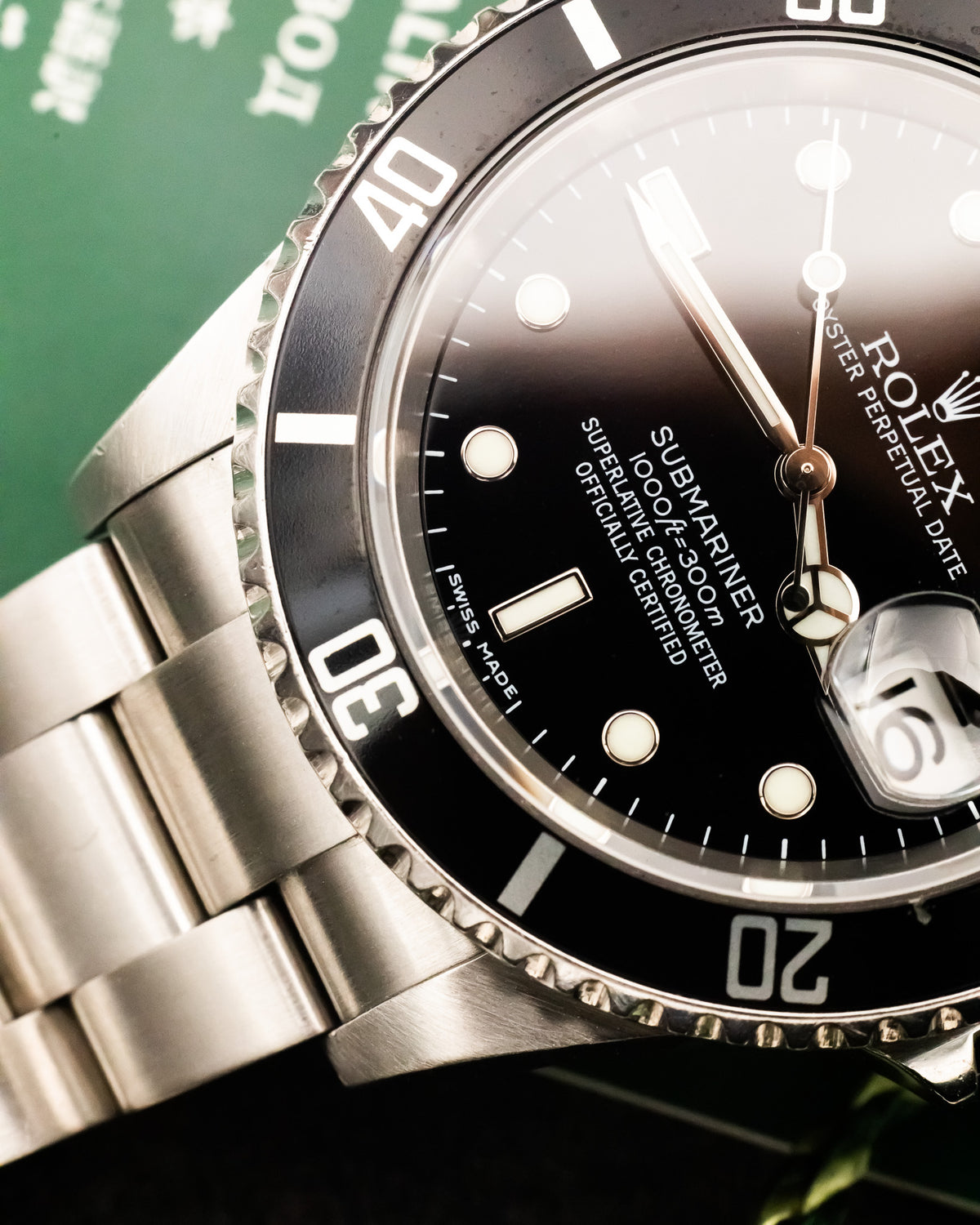 Rolex 16610T Submariner Date - black Swiss made dial