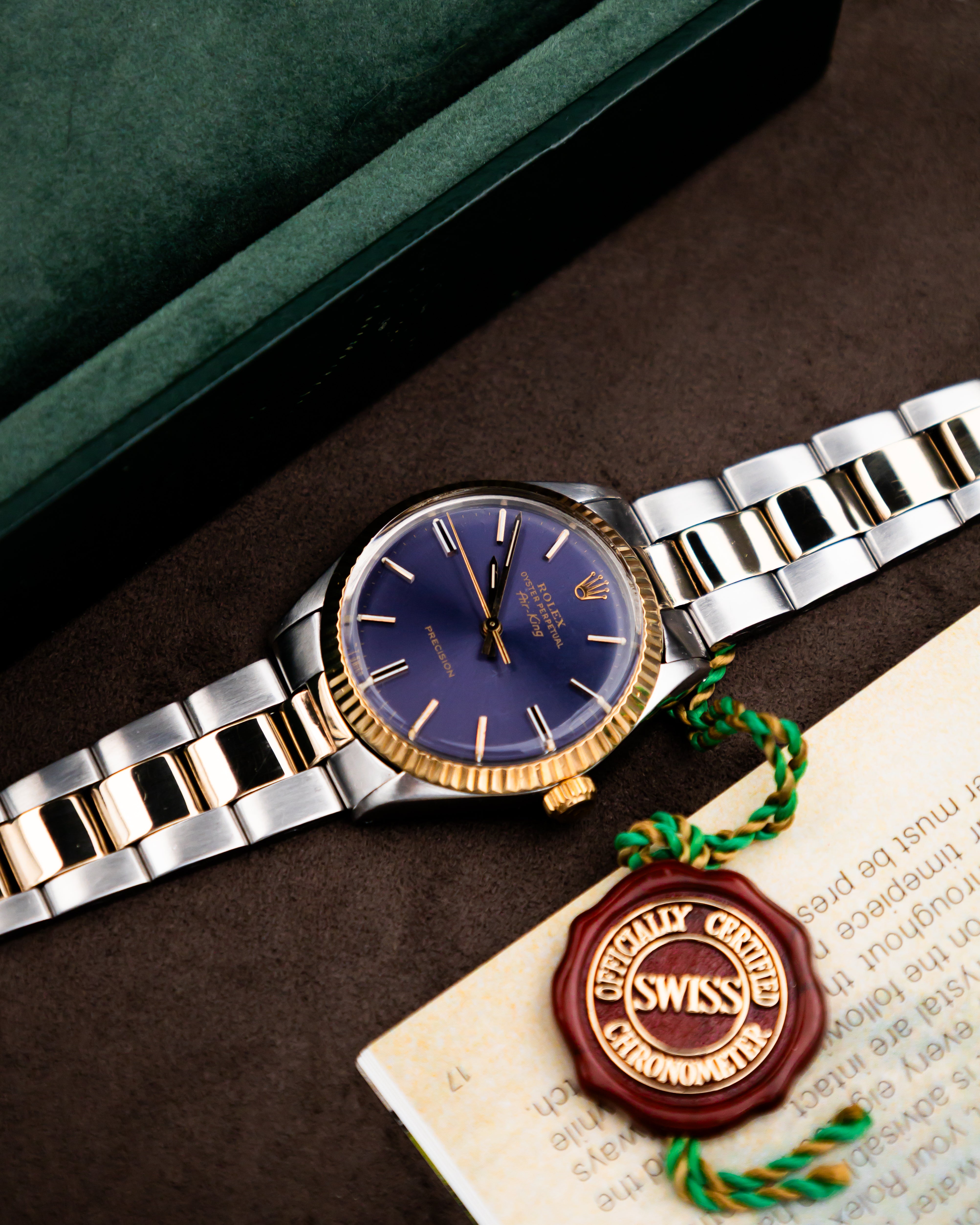 Rolex 5500 Air-King - Blue Dial