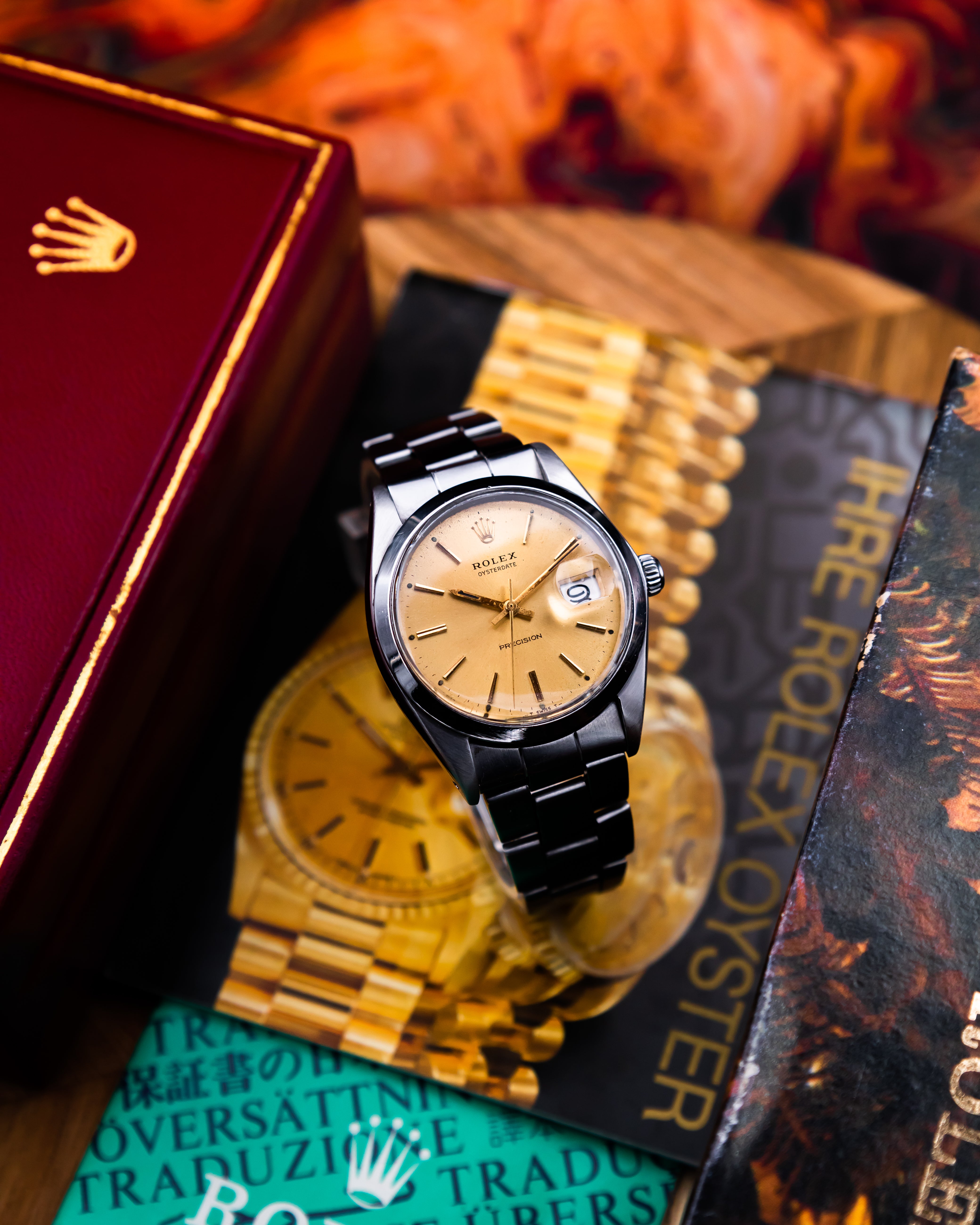 Rolex 6694 Oysterdate - champagne dial
