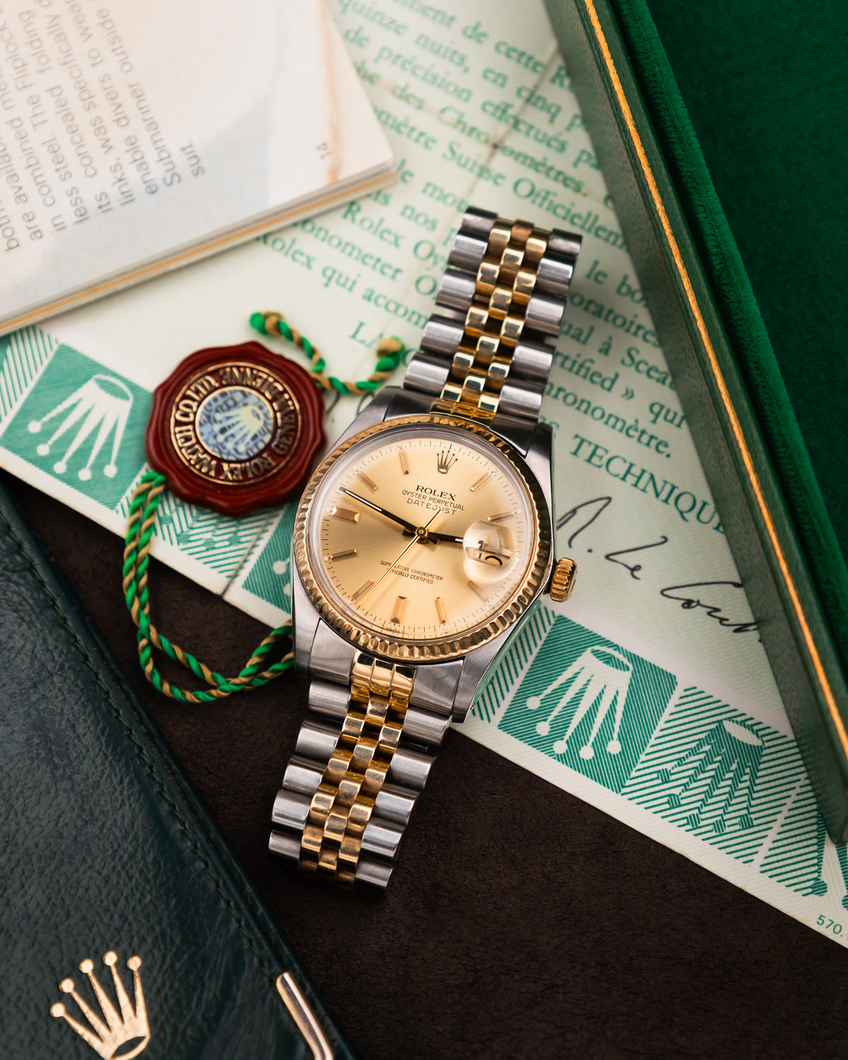 Rolex 16013 Perpetual Datejust - Champagne dial