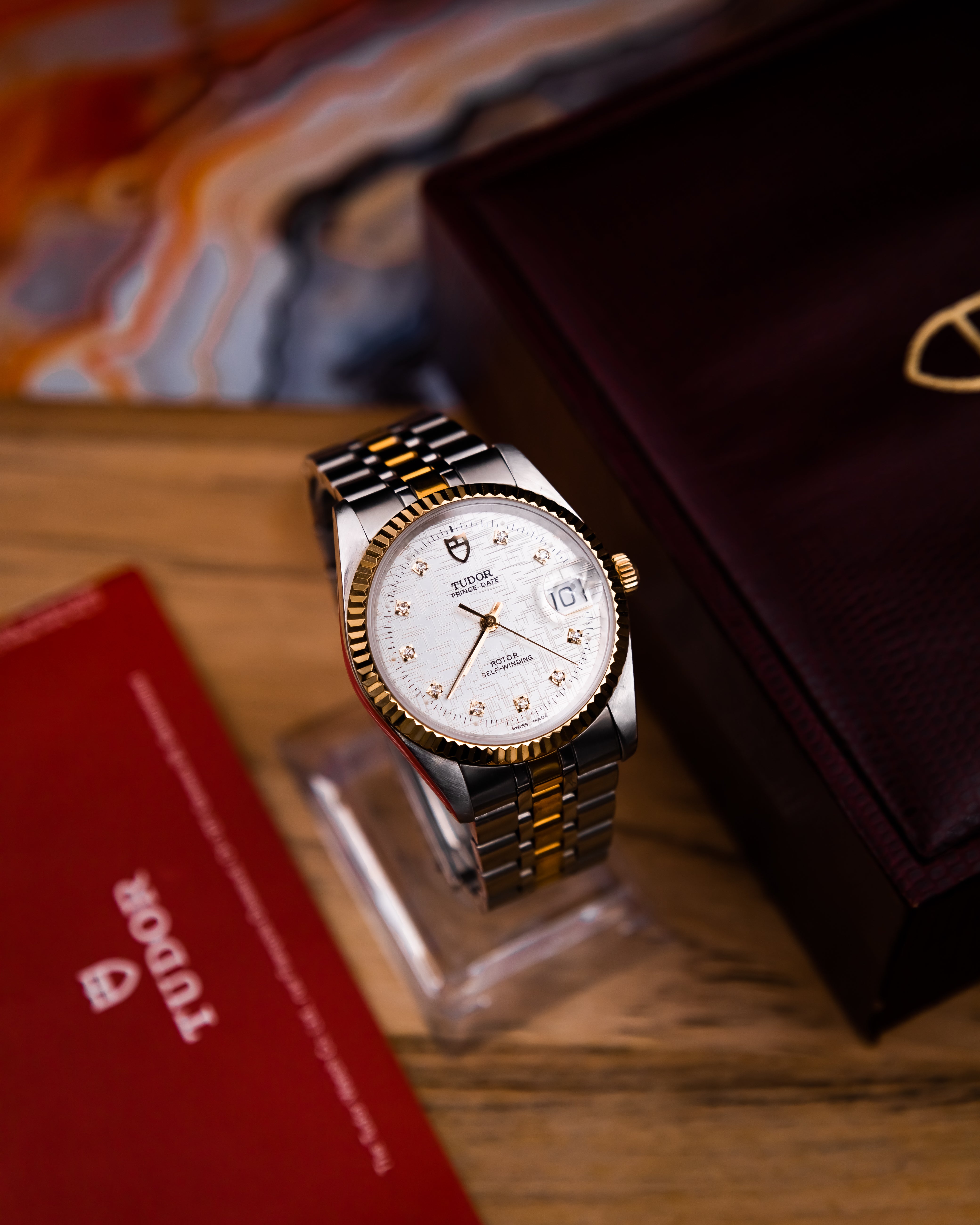 Tudor 74033 Prince Date - Daimond dial