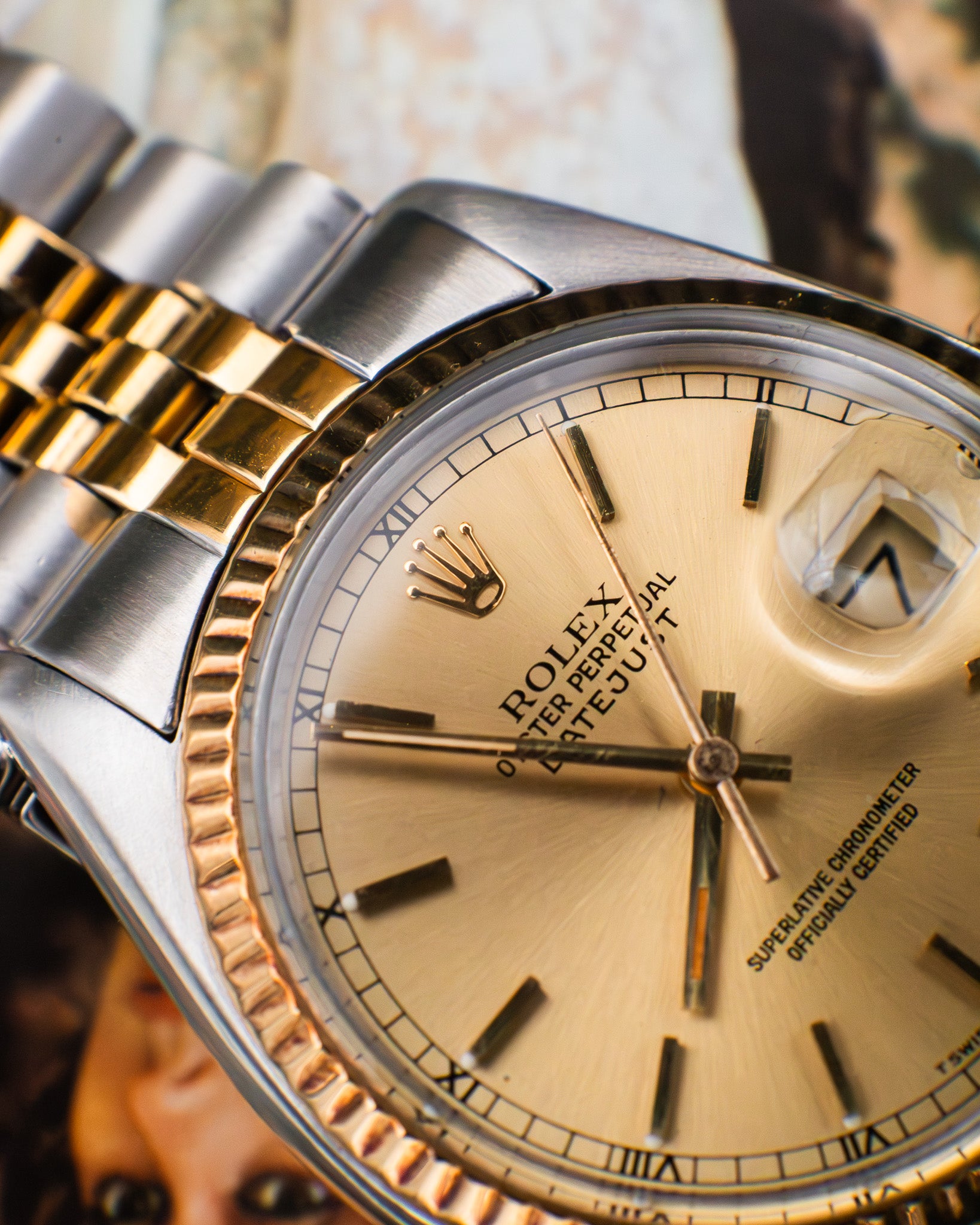 Rolex 16013 Perpetual Datejust - Roman numerals dial