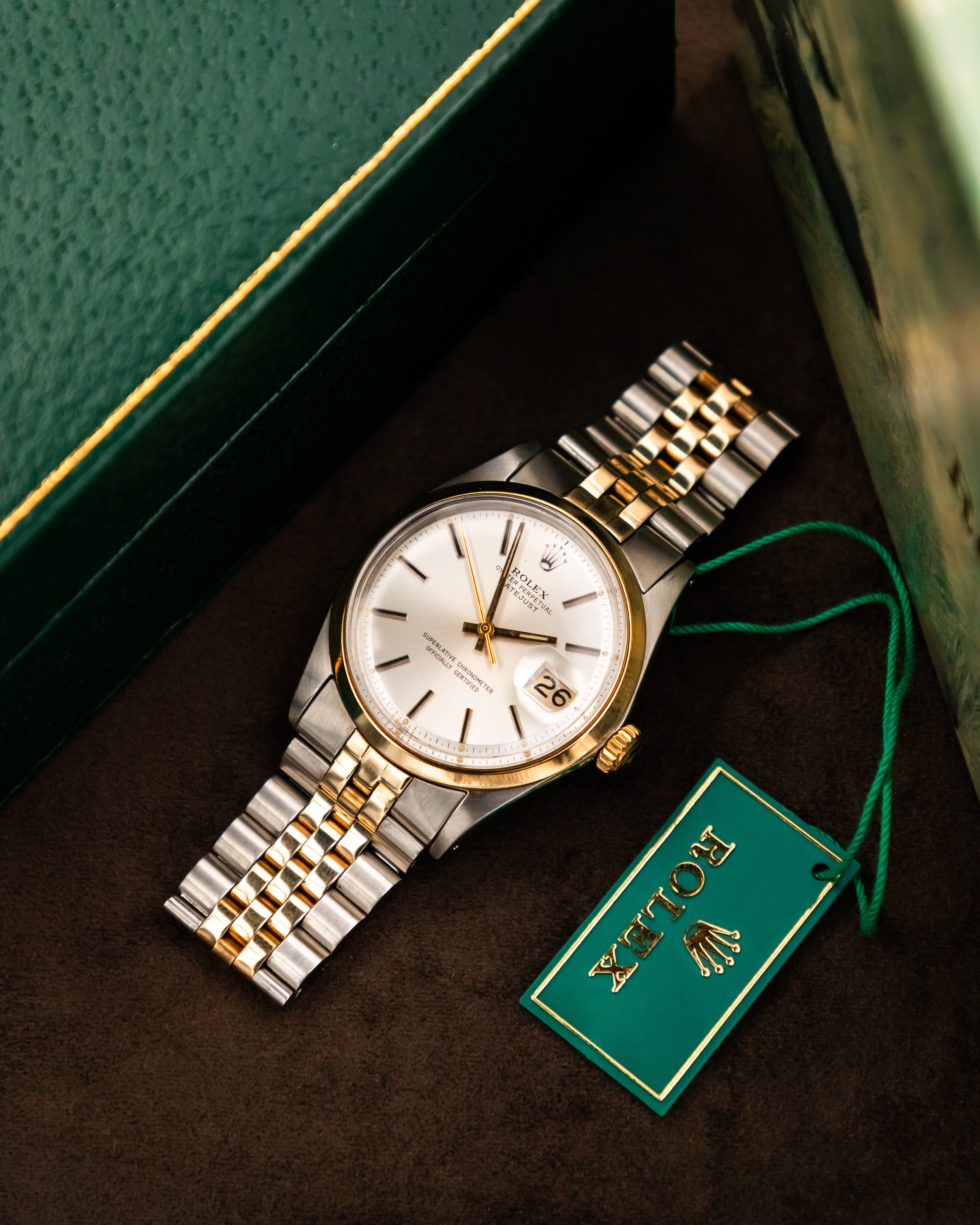 Rolex 1600 Datejust Two-Tone - White Dial