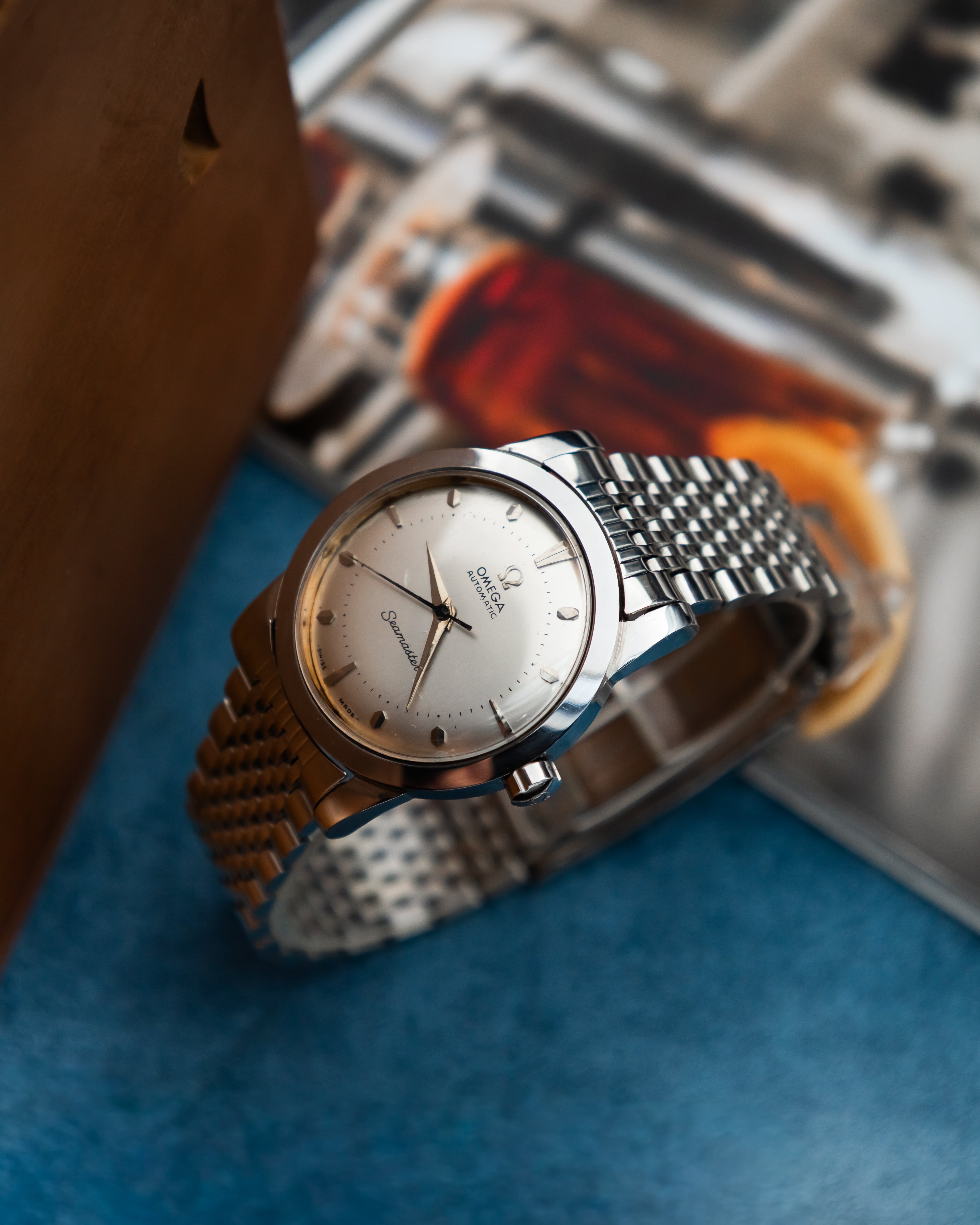Omega C 2577-1 Seamaster Bumper - Silver Dial