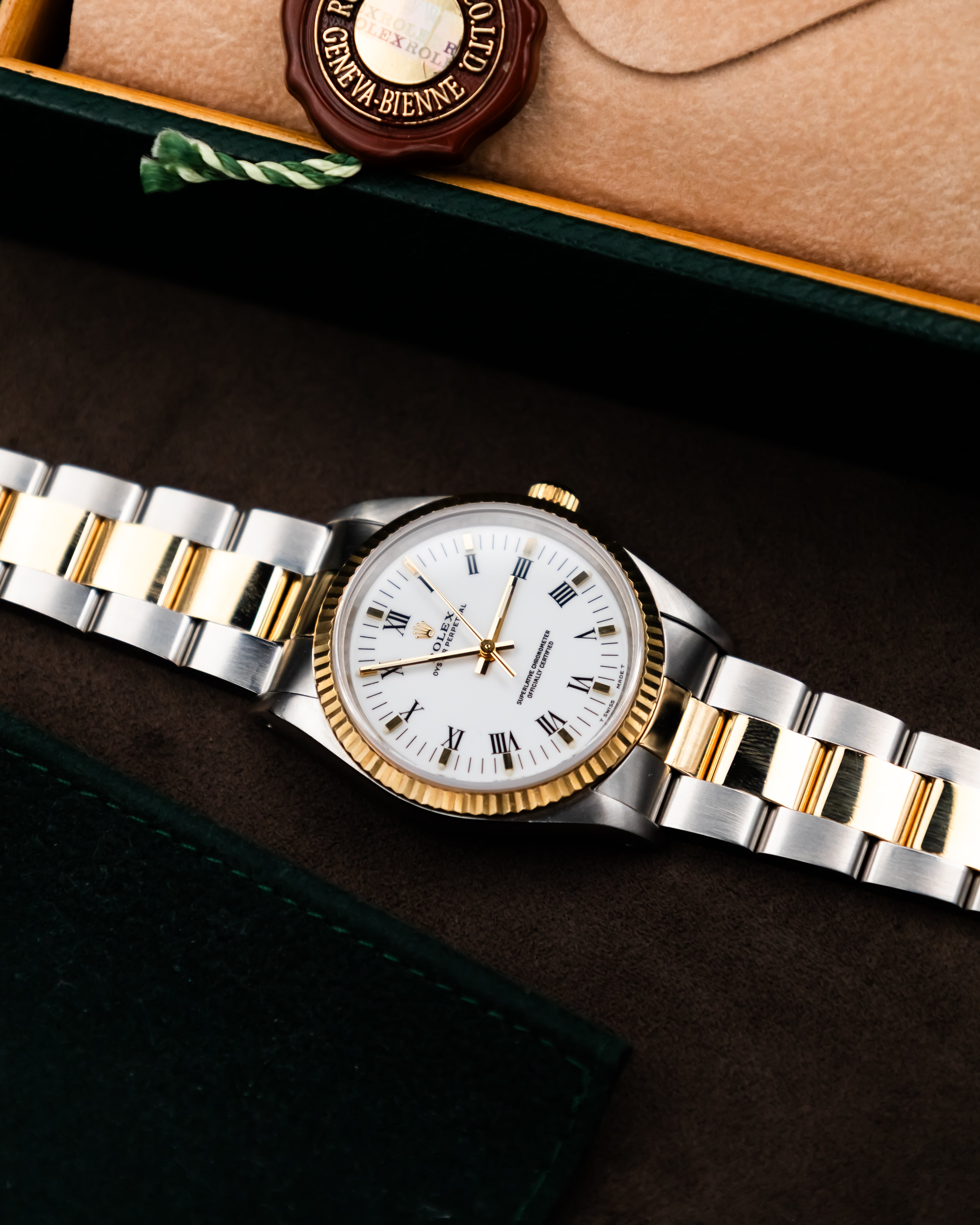Rolex 14233 Oyster Perpetual - Roman Dial