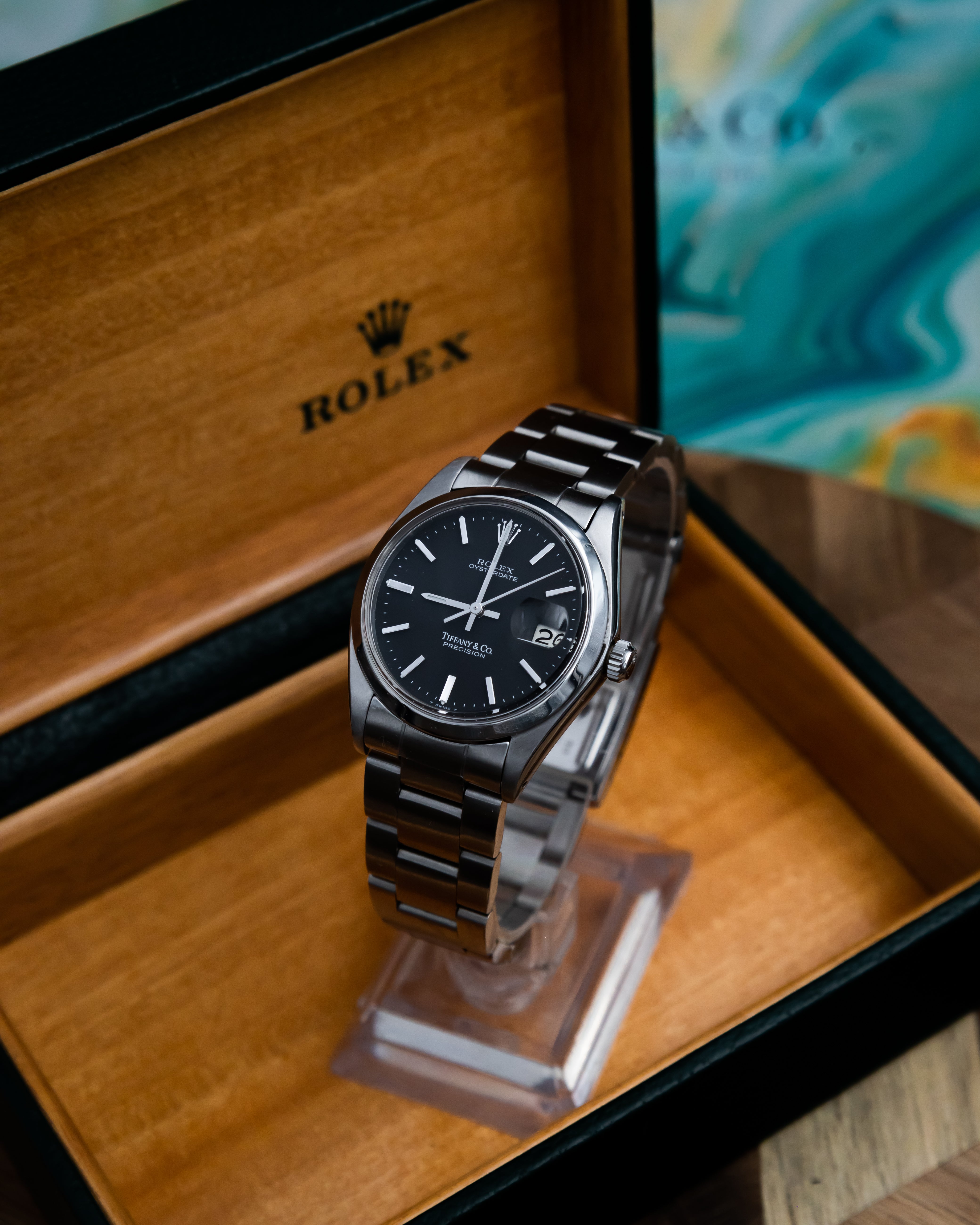 Rolex 6694 Oysterdate - Tiffany&Co dial