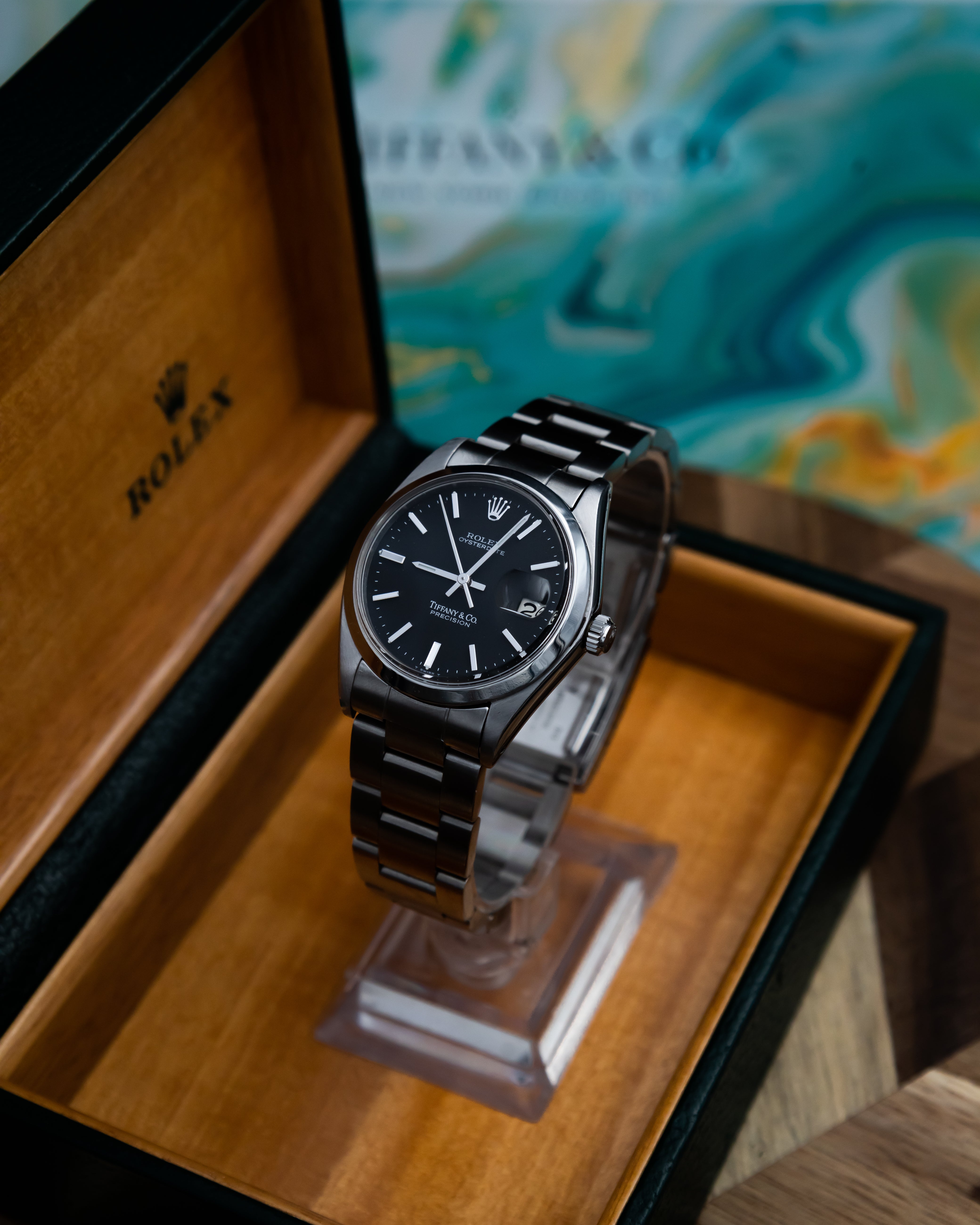 Rolex 6694 Oysterdate - Tiffany&Co dial