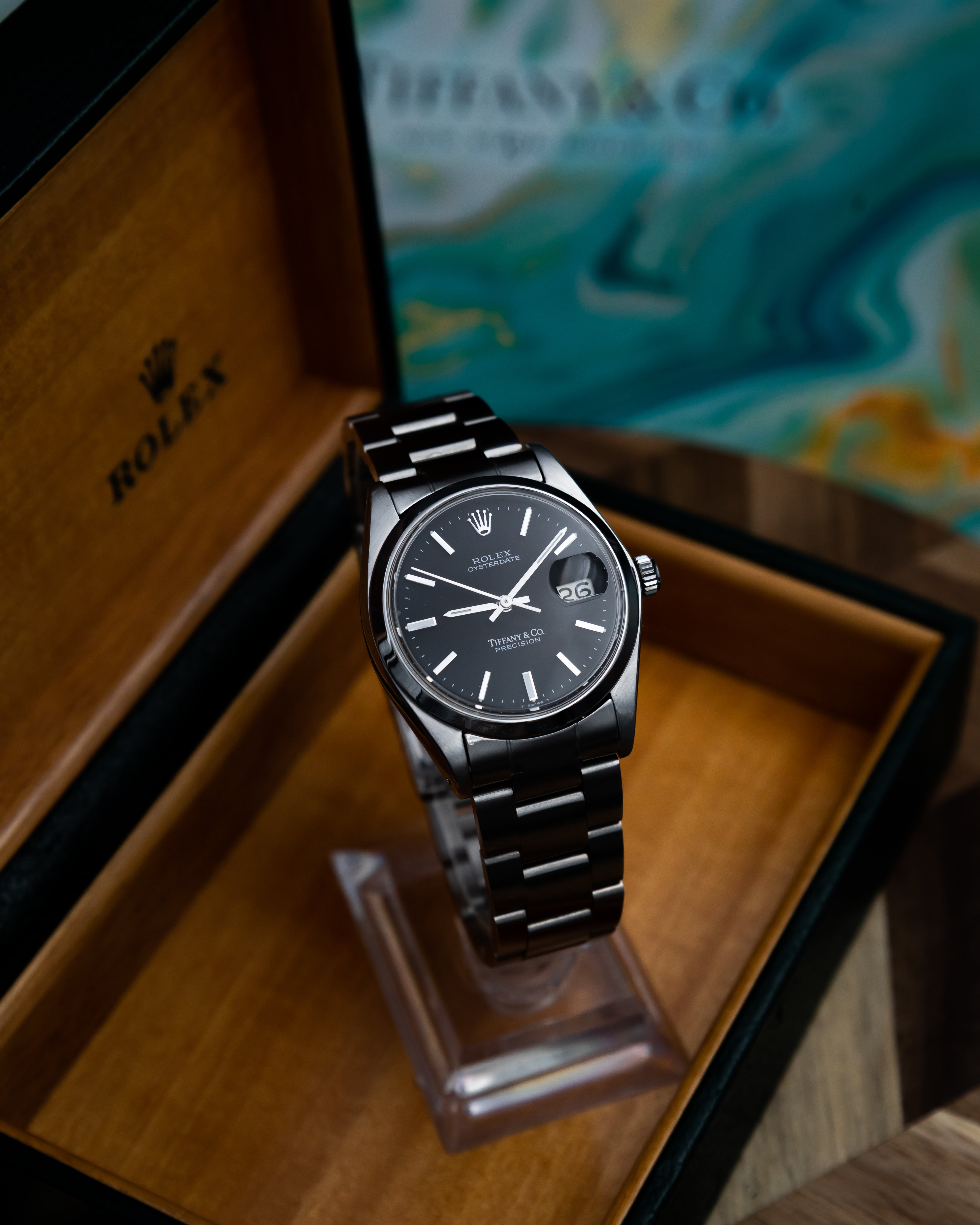 Rolex 6694 Oysterdate - Tiffany&Co dial