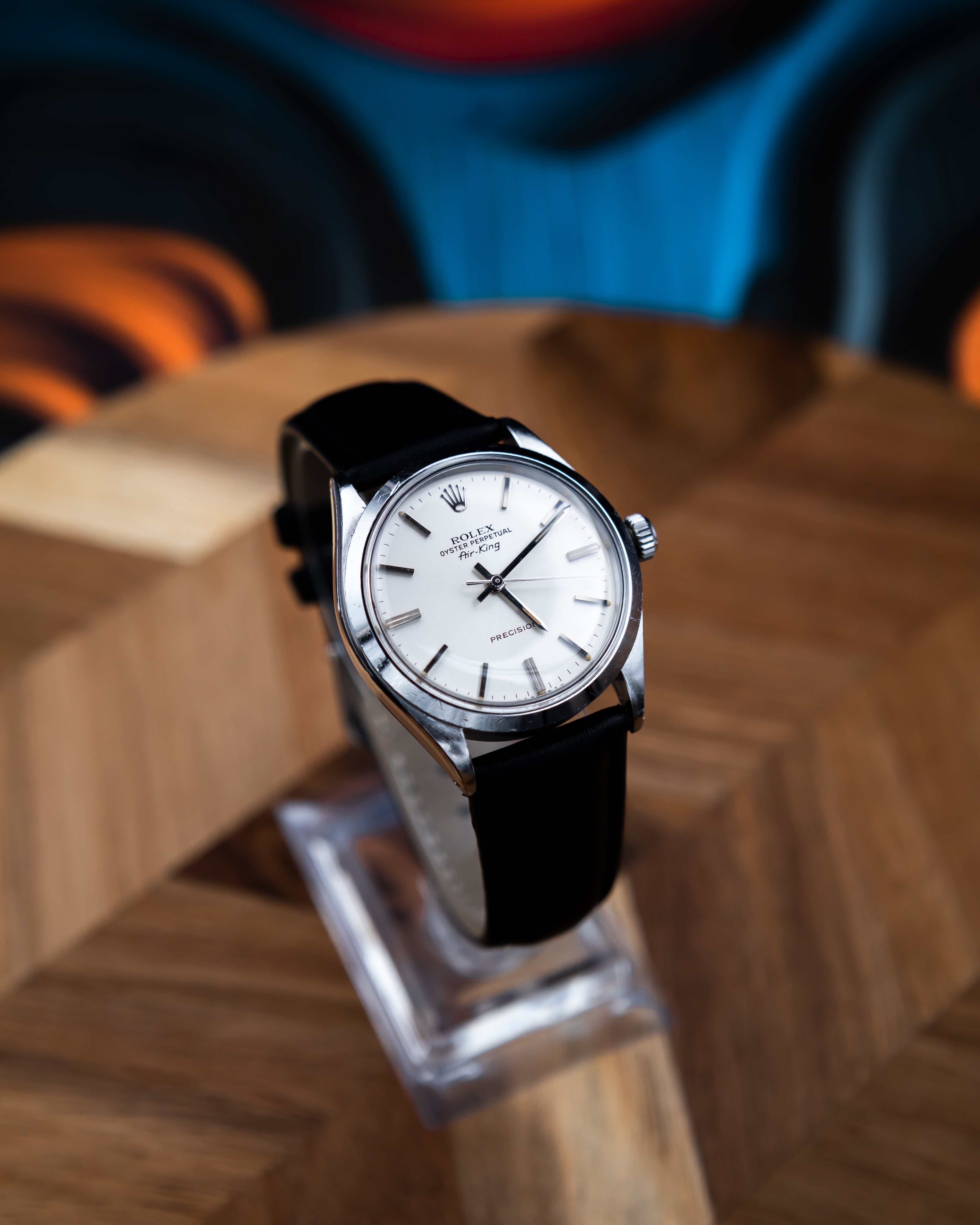 Rolex 5500 Oyster Perpetual Airking - silver dial