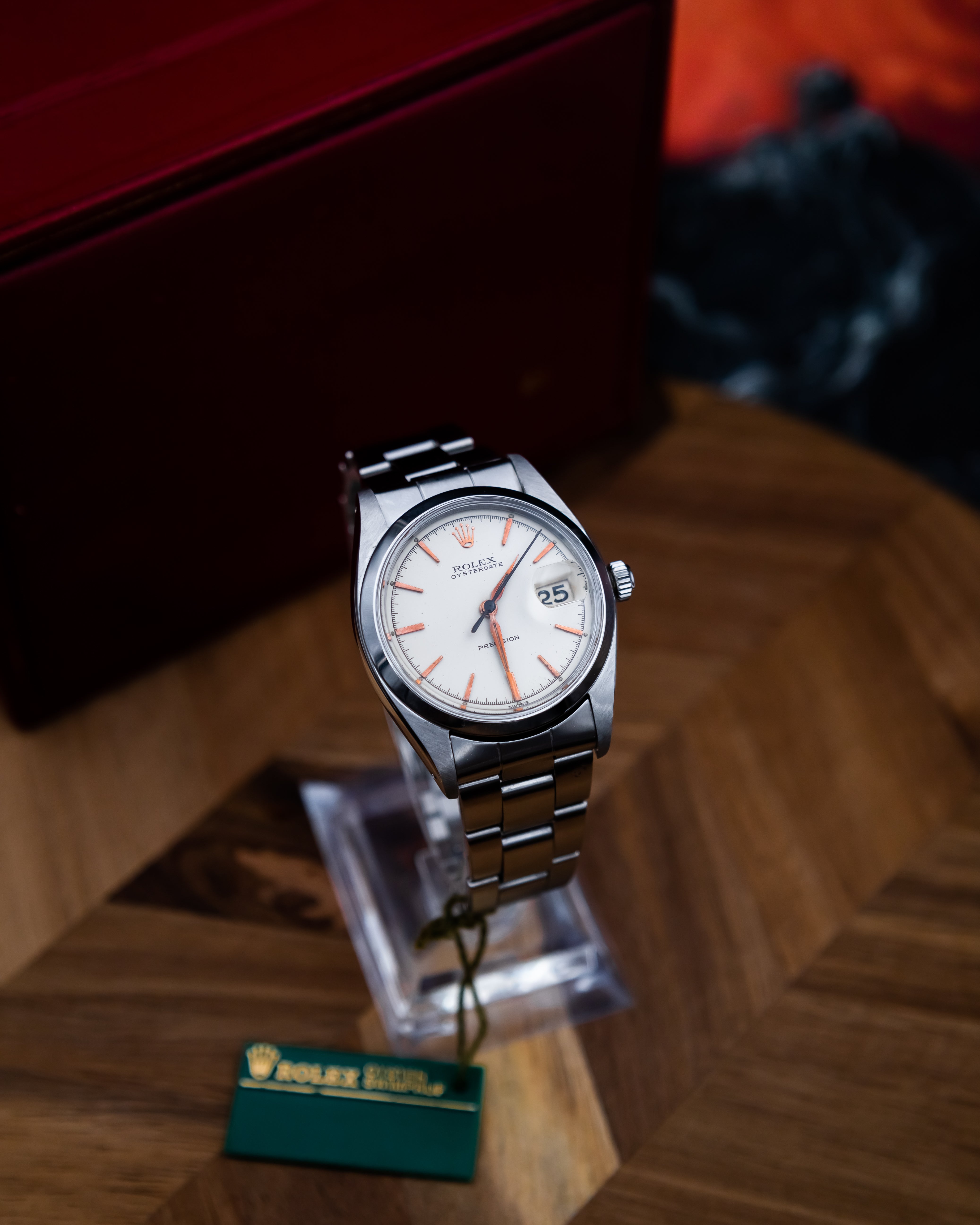 Rolex 6694 Oysterdate - white dial