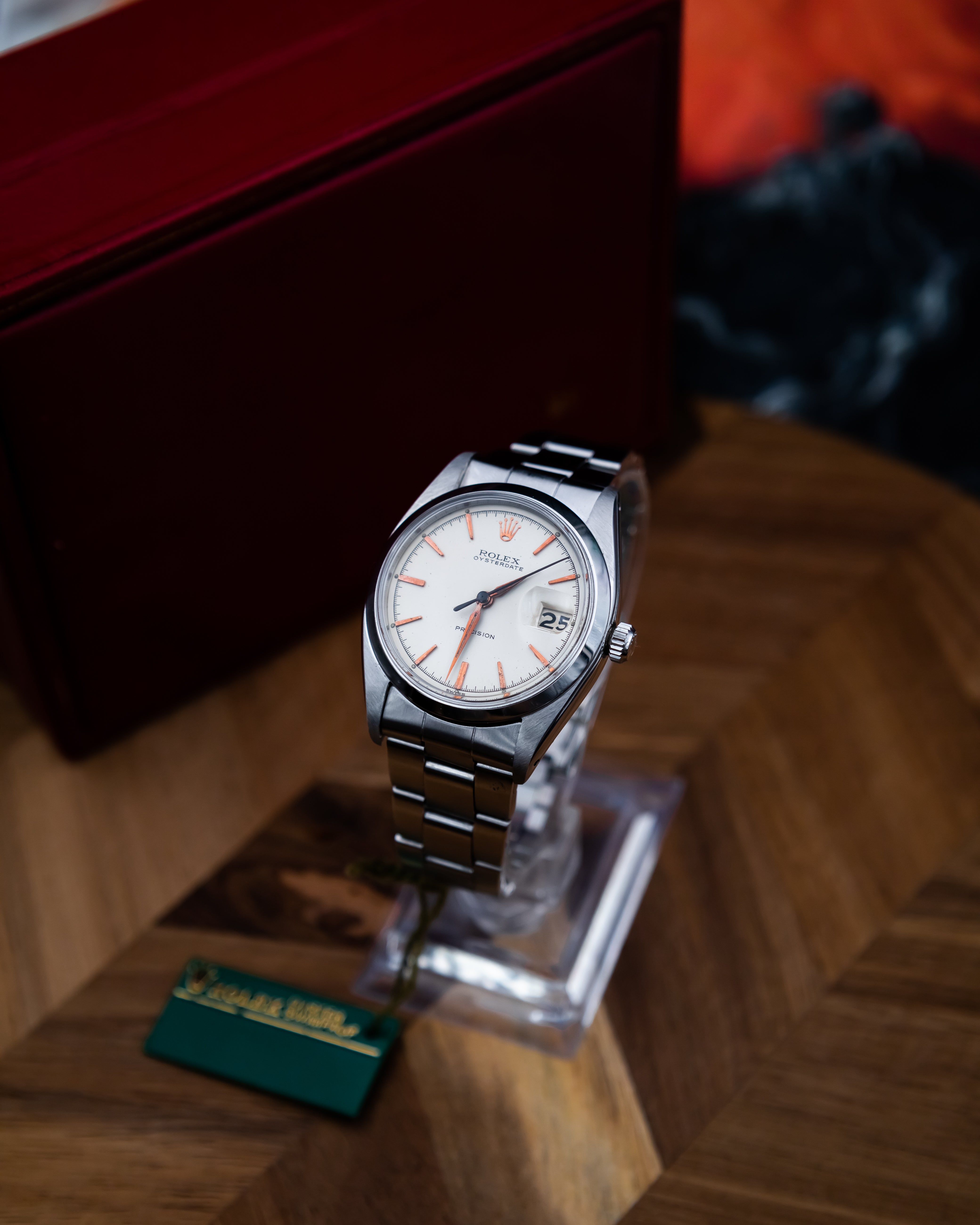 Rolex 6694 Oysterdate - white dial