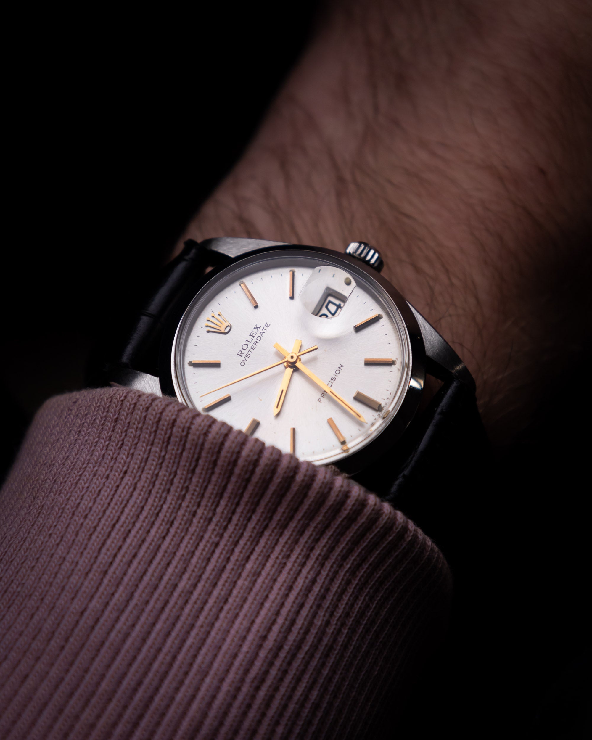 Rolex 6694 Oysterdate - white dial