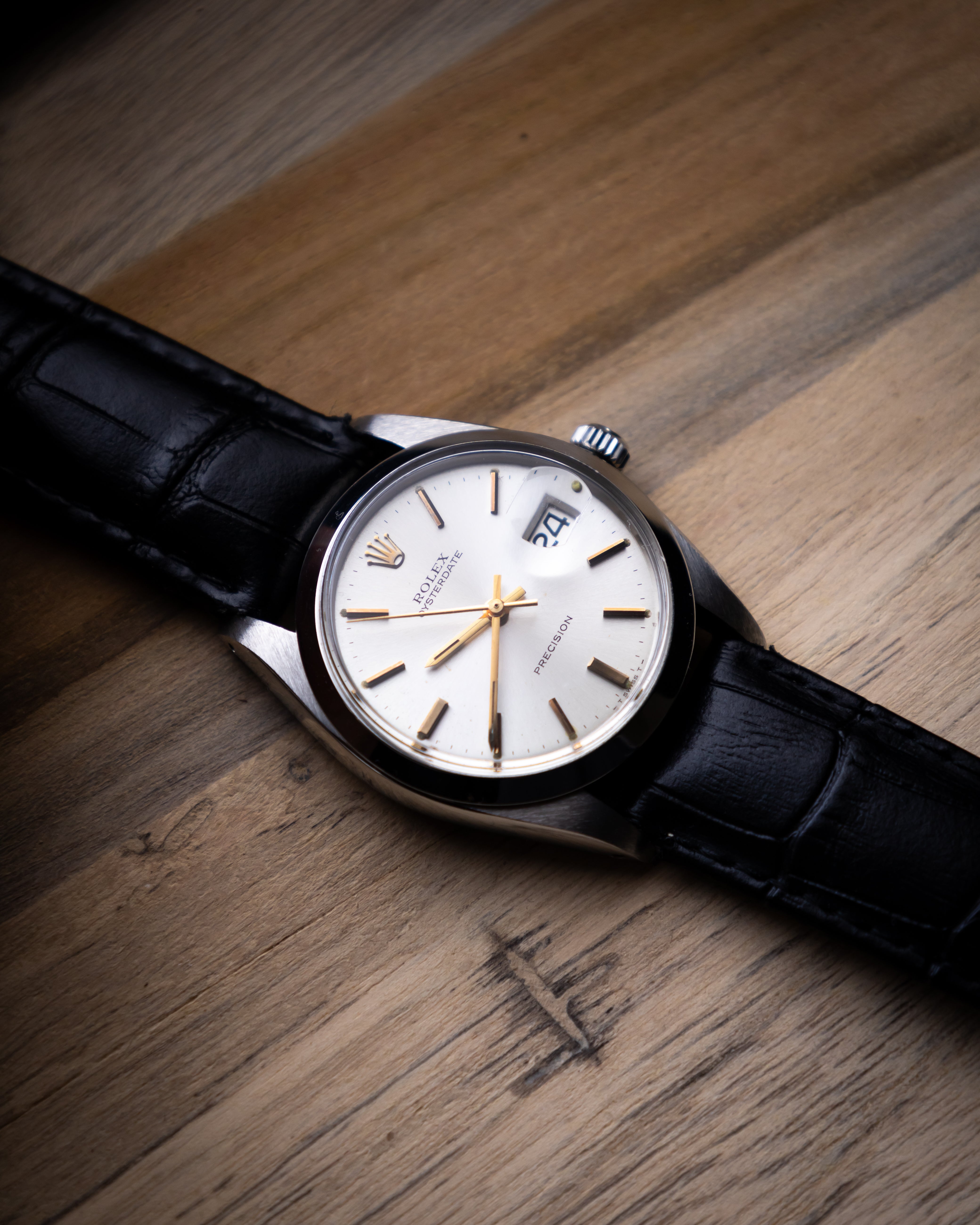 Rolex 6694 Oysterdate - white dial