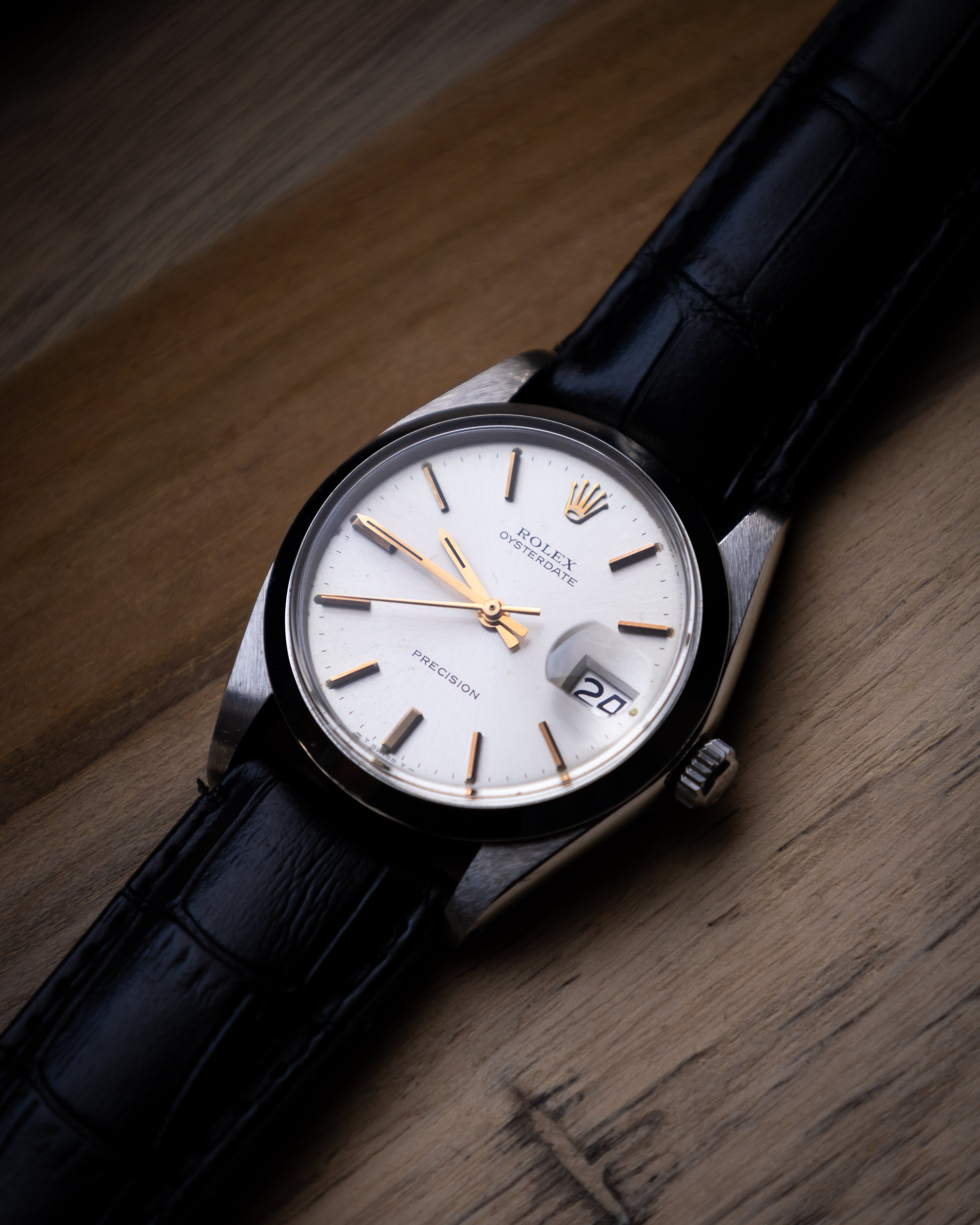 Rolex 6694 Oysterdate - white dial