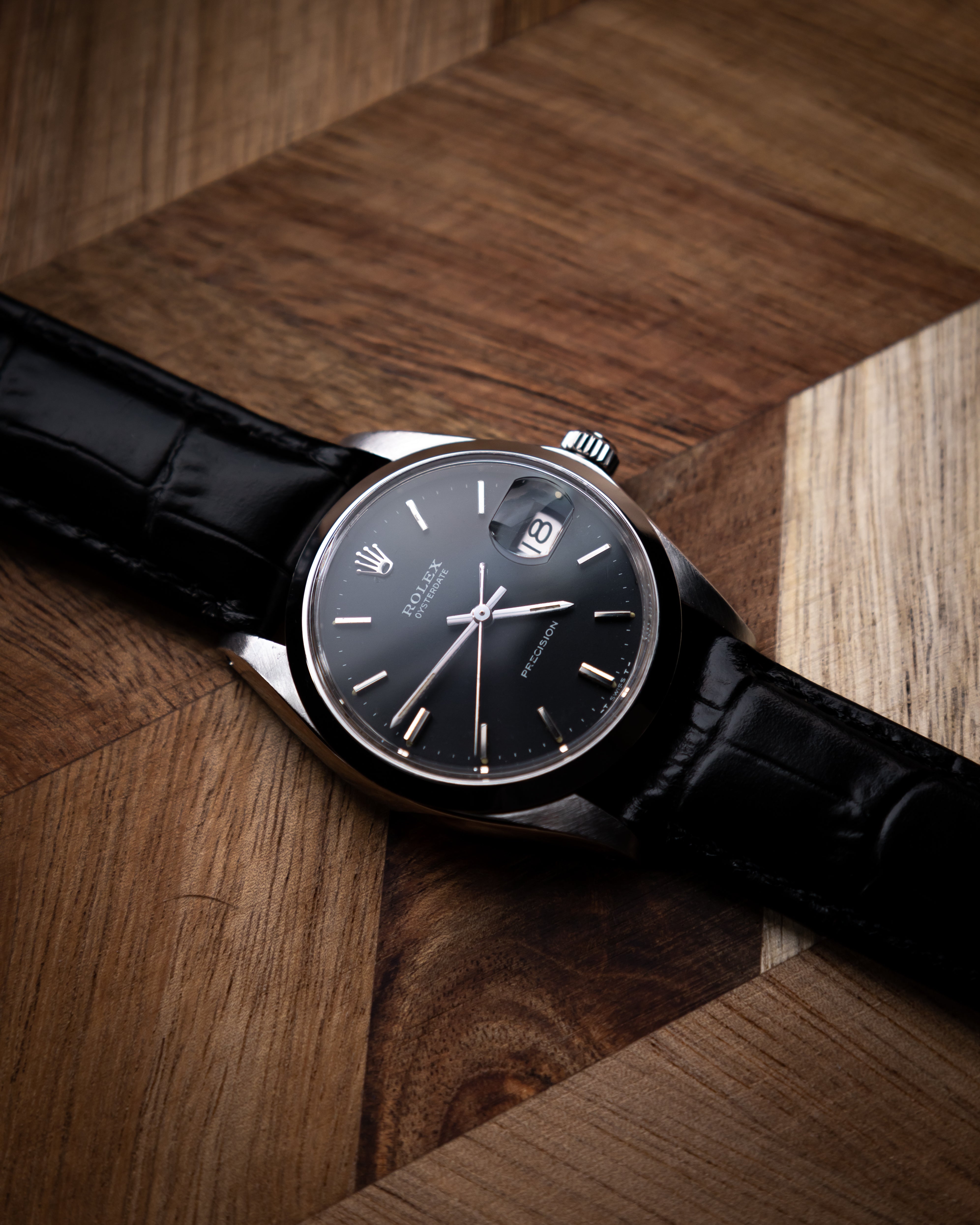 Rolex 6694 Oysterdate - black dial
