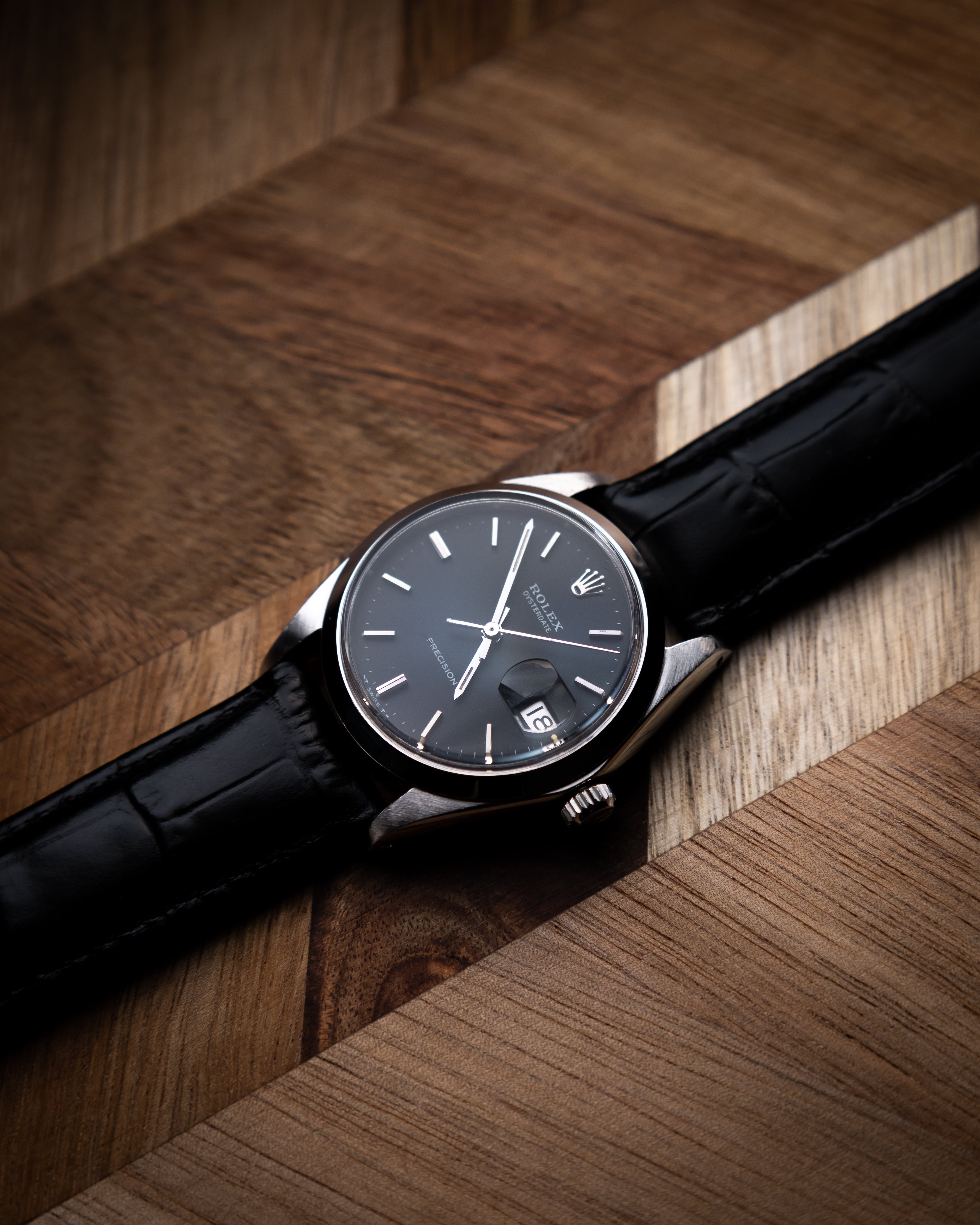 Rolex 6694 Oysterdate - black dial