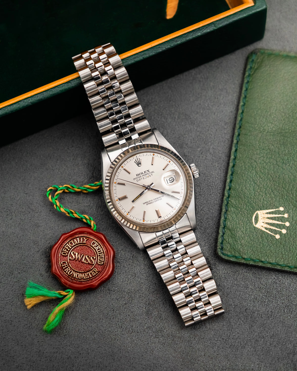 Rolex 16014 Perpetual Datejust - Grey Dial