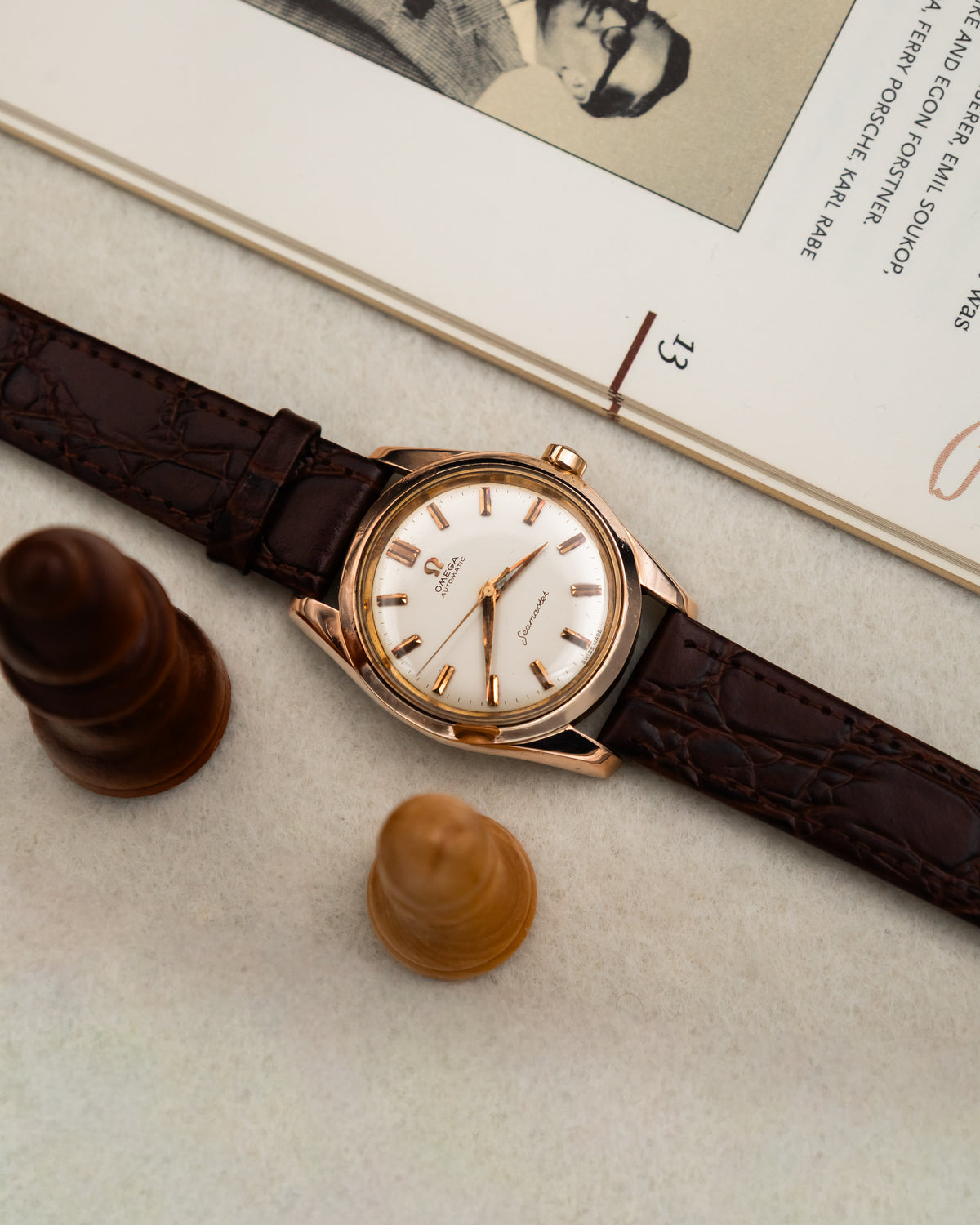 Omega 2975-6 SC Seamaster Automatic - White dial