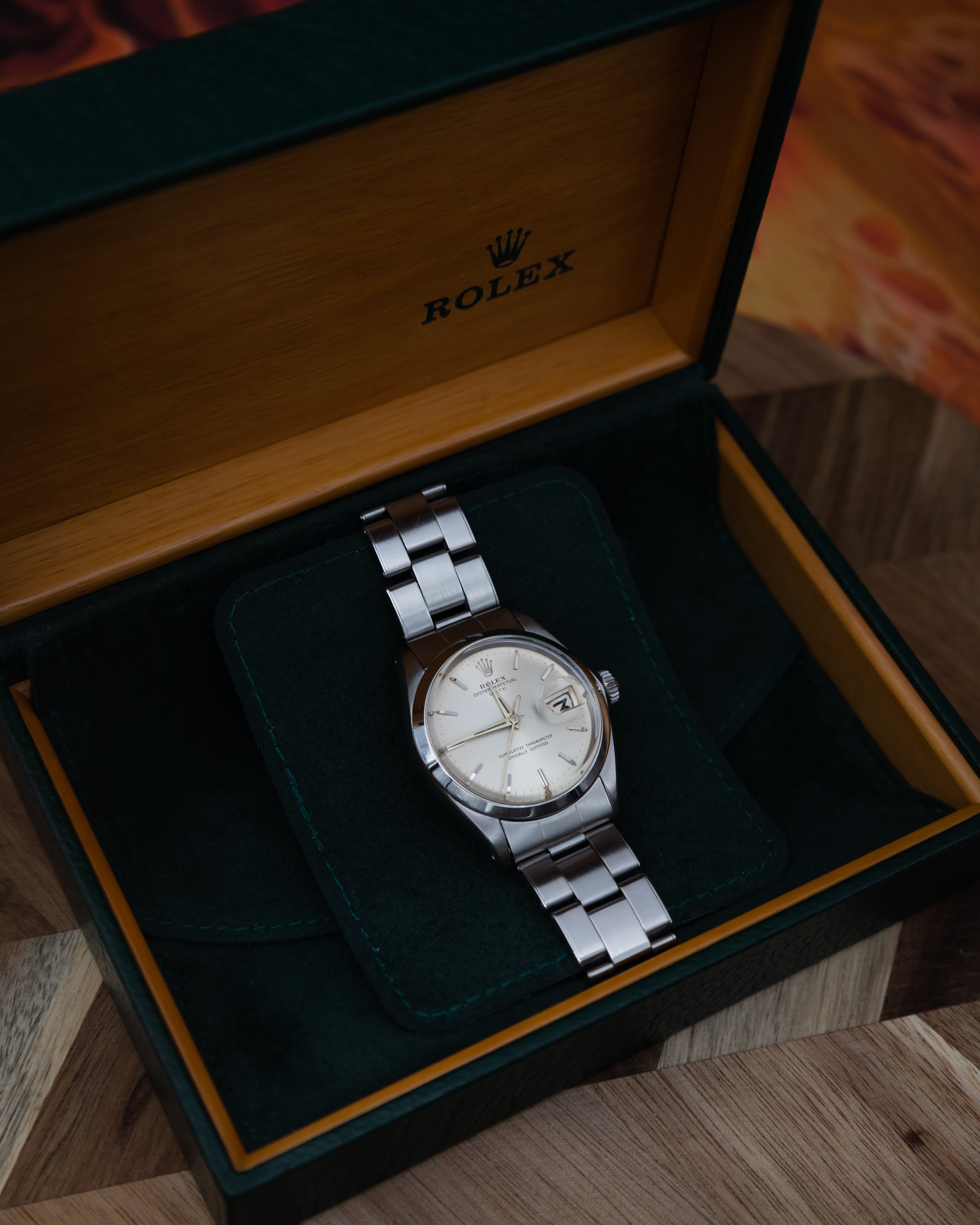 Rolex 1500 Oyster Perpetual - champagne dial