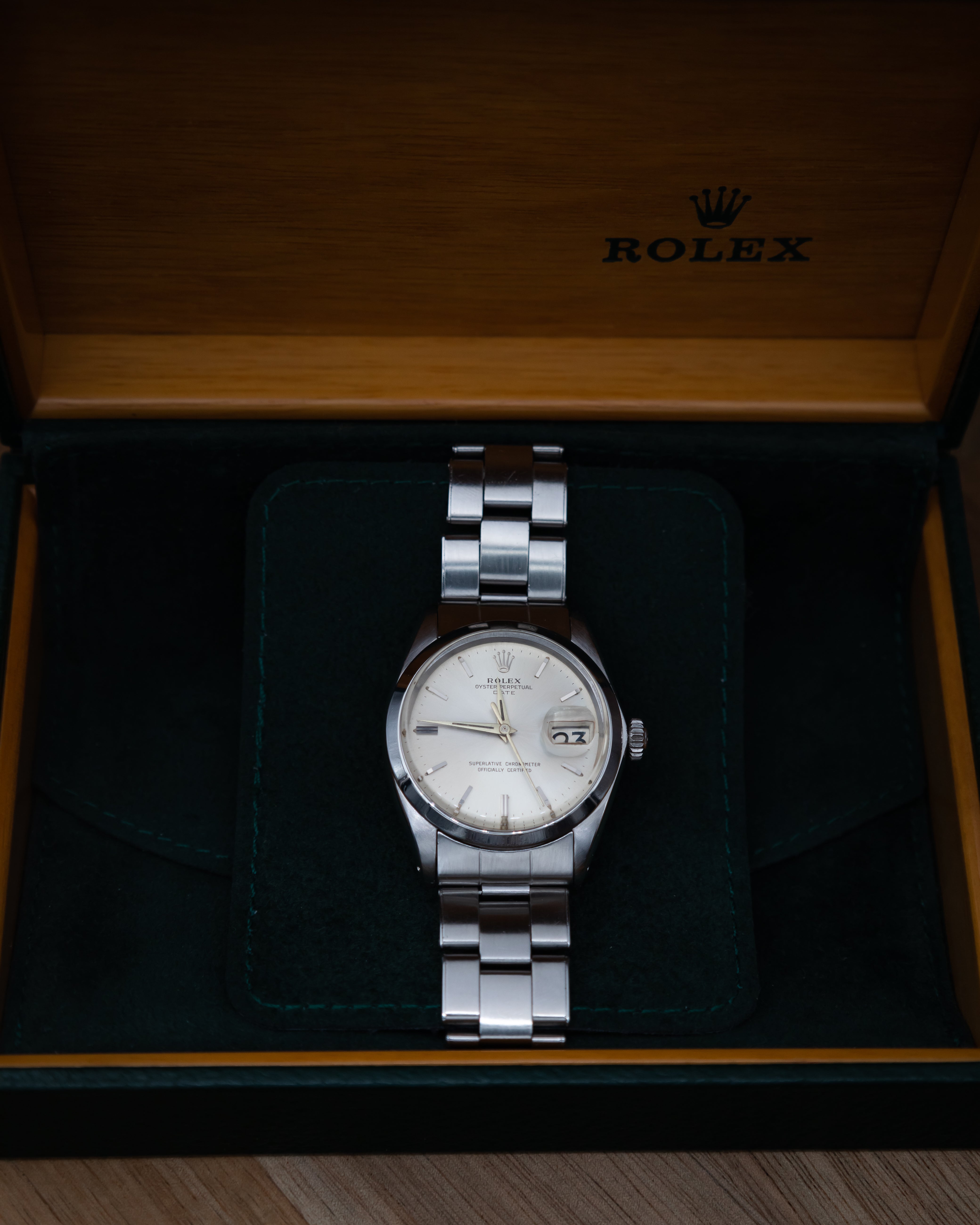 Rolex 1500 Oyster Perpetual - champagne dial