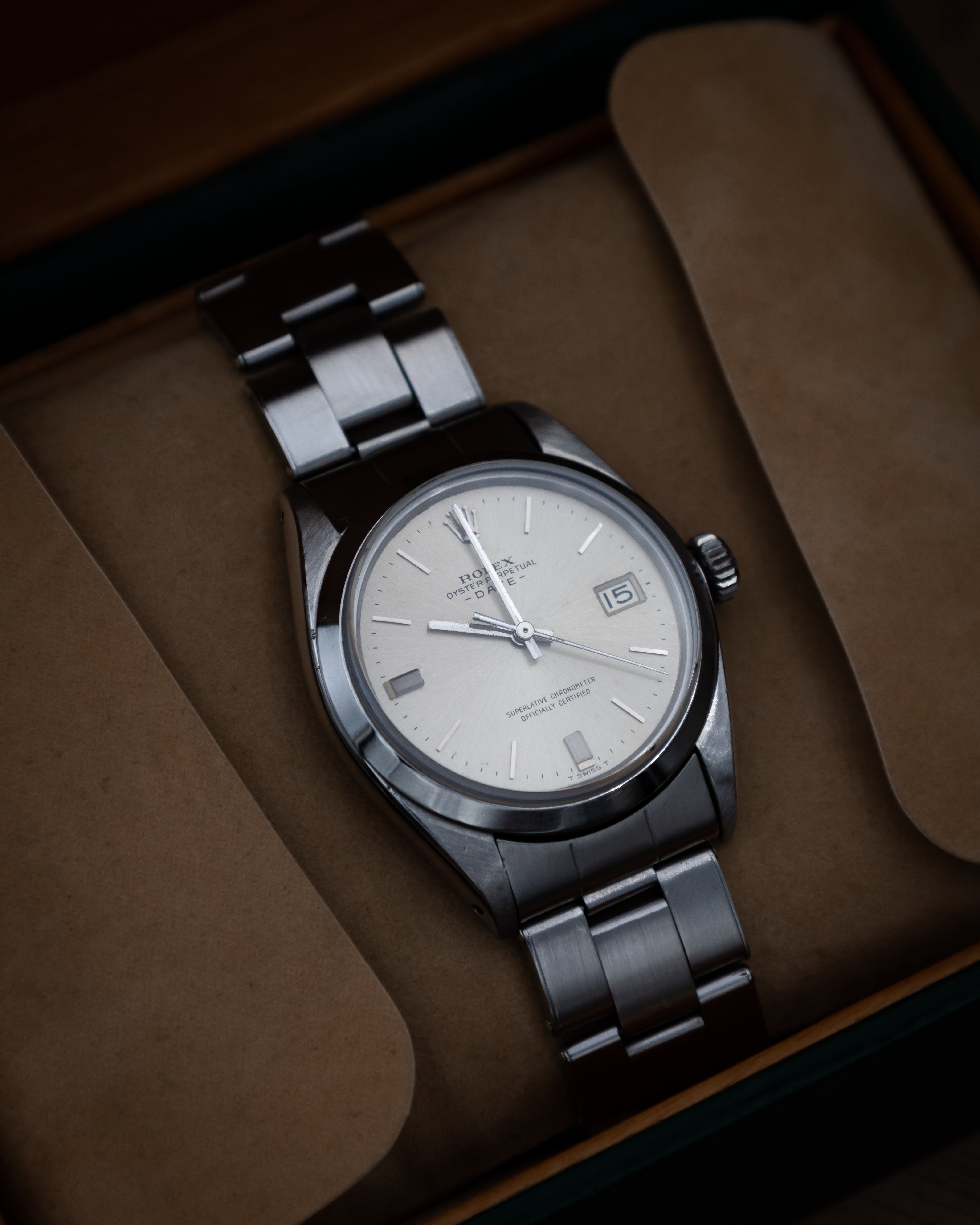 Rolex 1500 Oyster Perpetual - creme dial