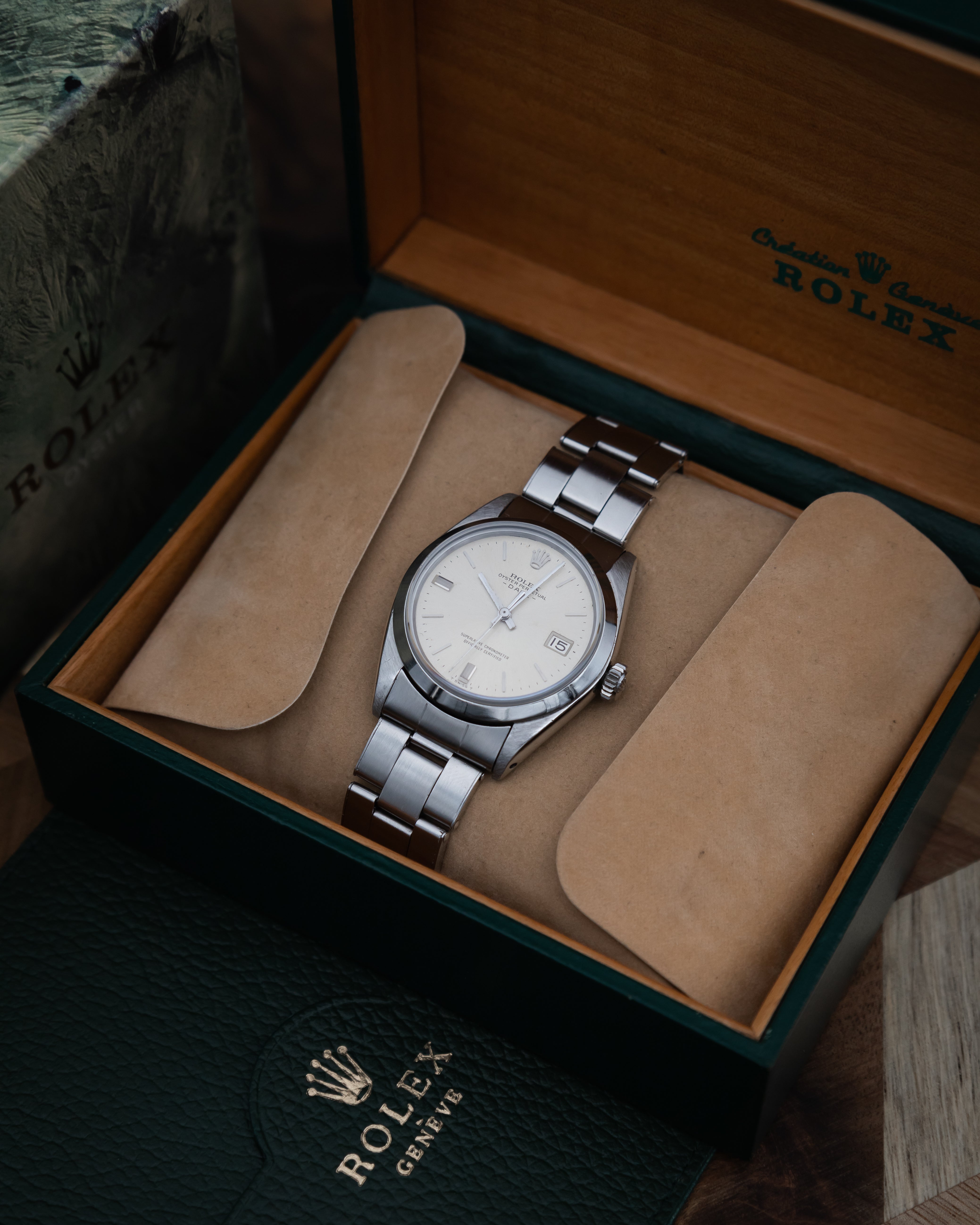 Rolex 1500 Oyster Perpetual - creme dial