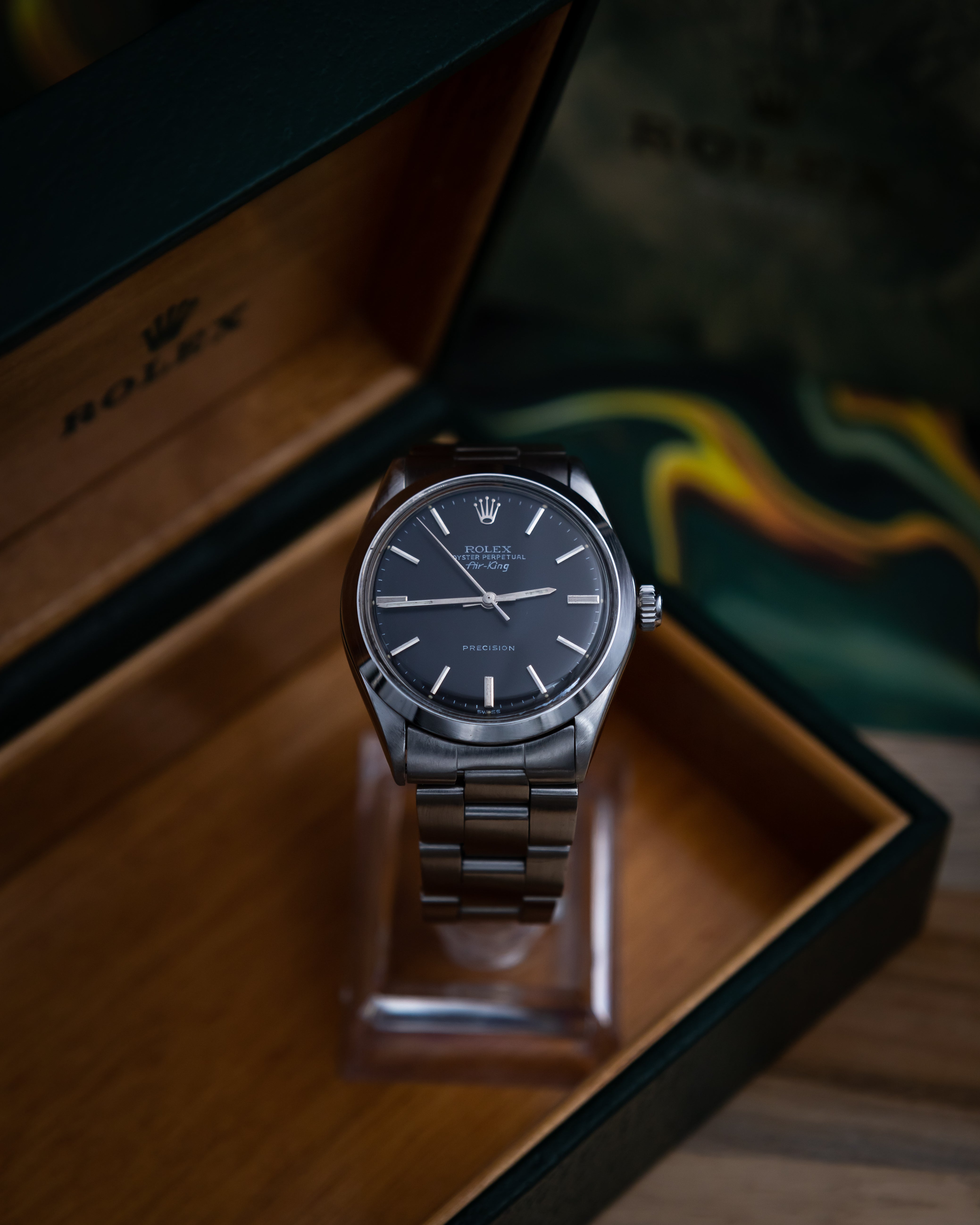 Rolex 5500 Oyster Perpetual Air-king - black dial