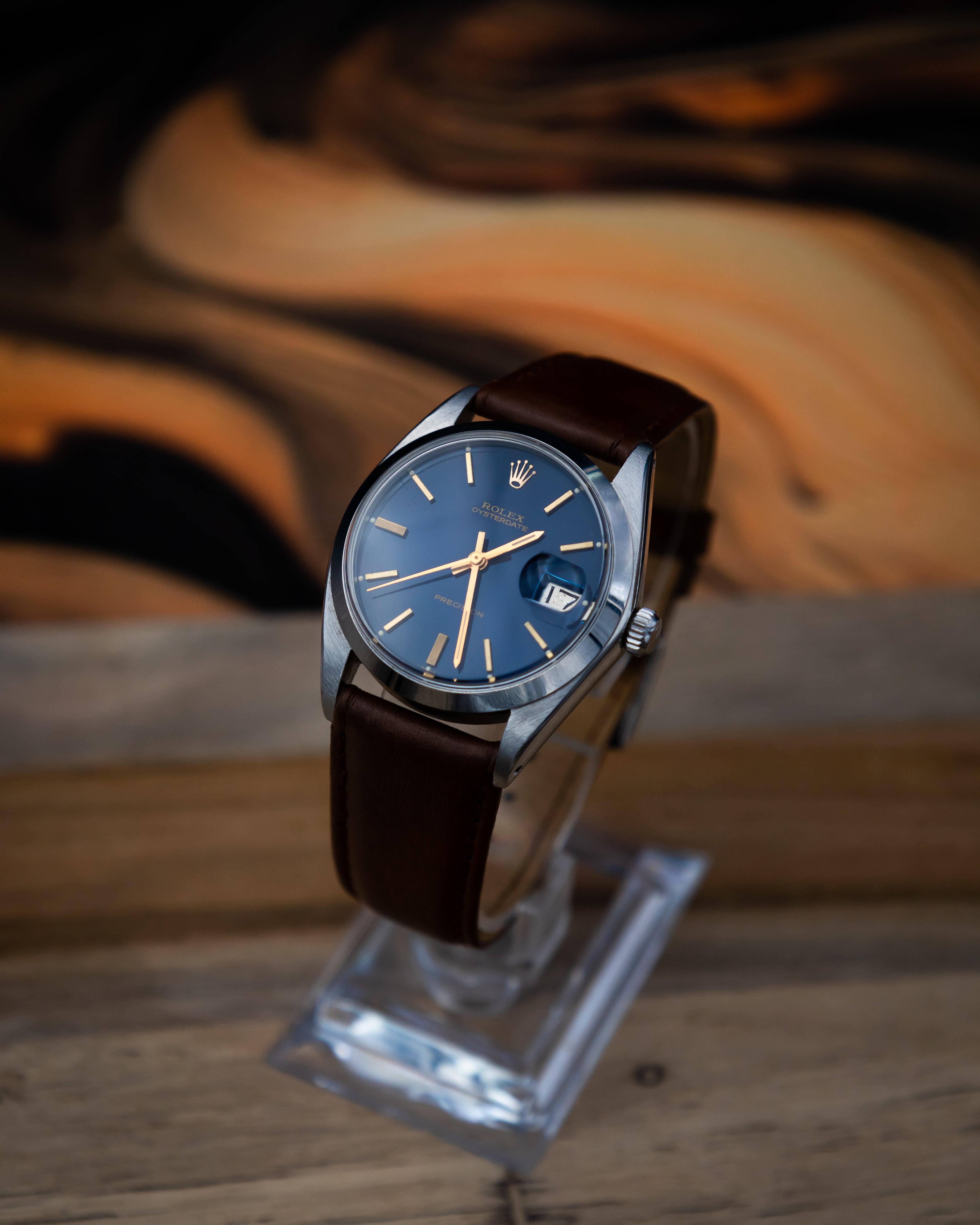 Rolex 6694 Oysterdate - blue dial