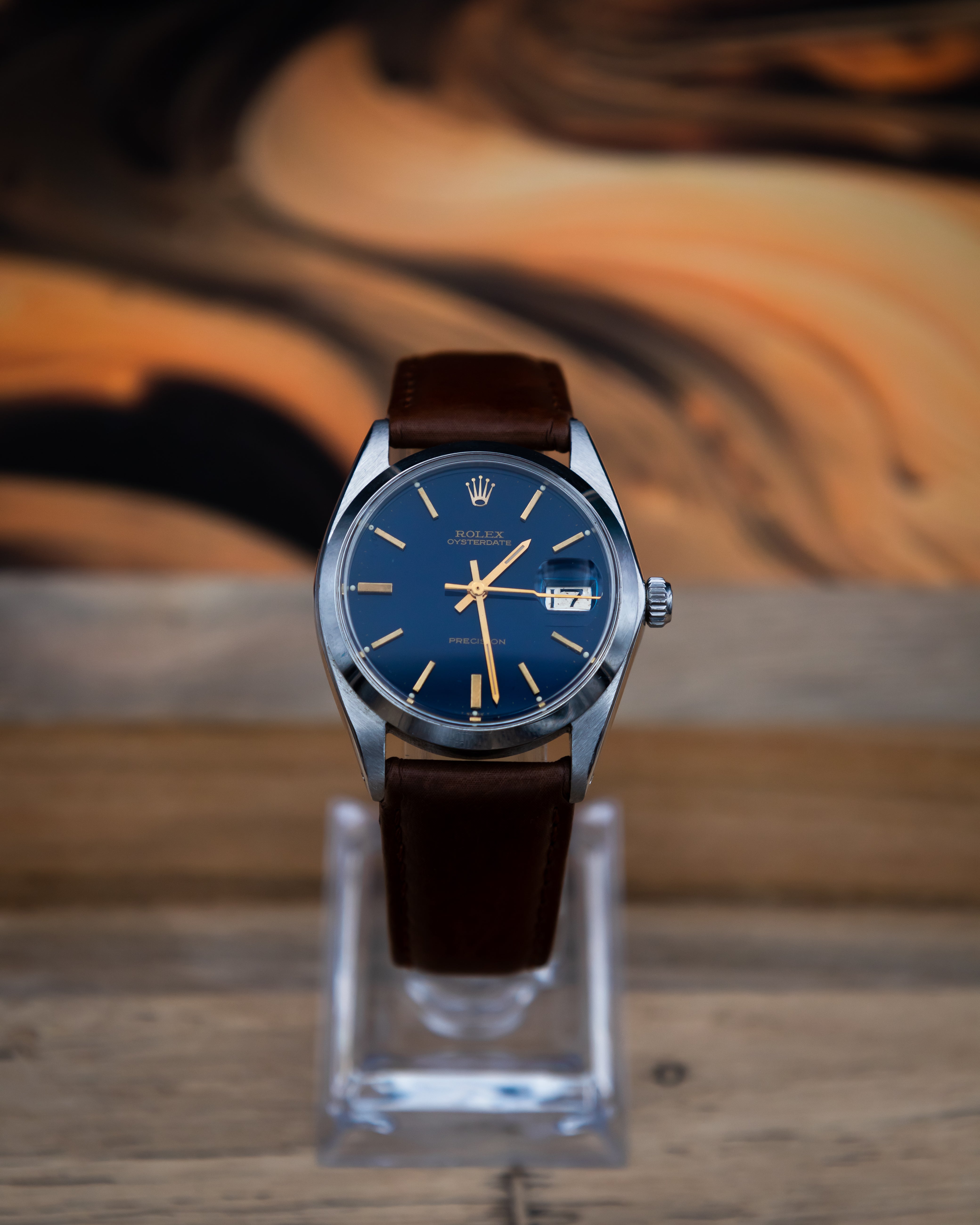 Rolex 6694 Oysterdate - blue dial